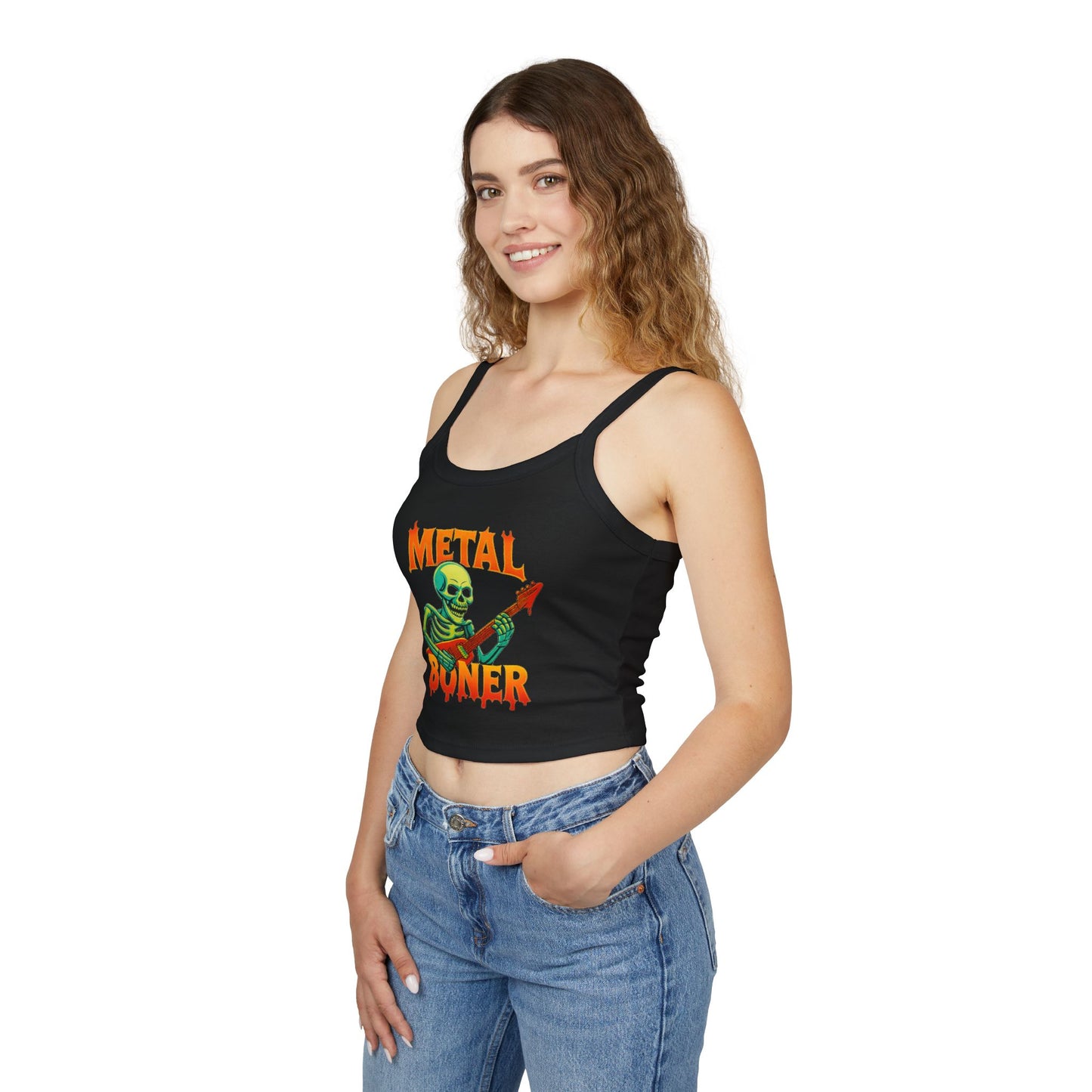 Metal Boner Graphic Tank Top for Music Lovers