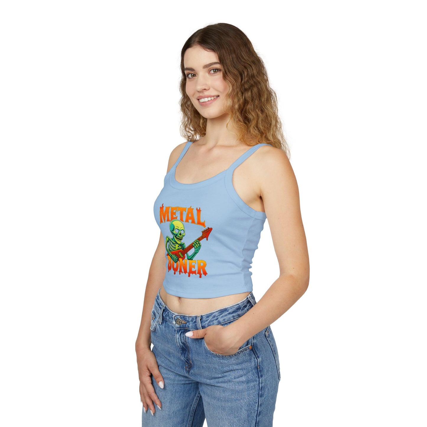 Metal Boner Graphic Tank Top for Music Lovers