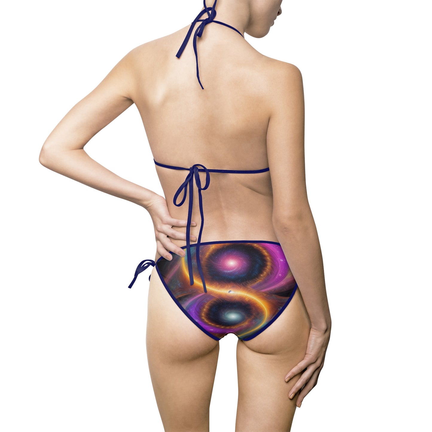 Bikini Swimsuit - Figure 8 Space Expedition Design