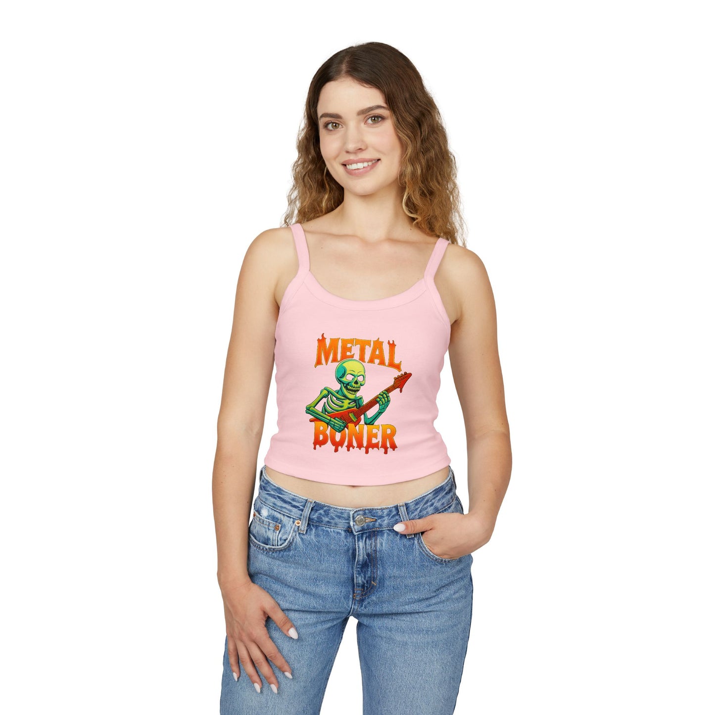 Metal Boner Graphic Tank Top for Music Lovers