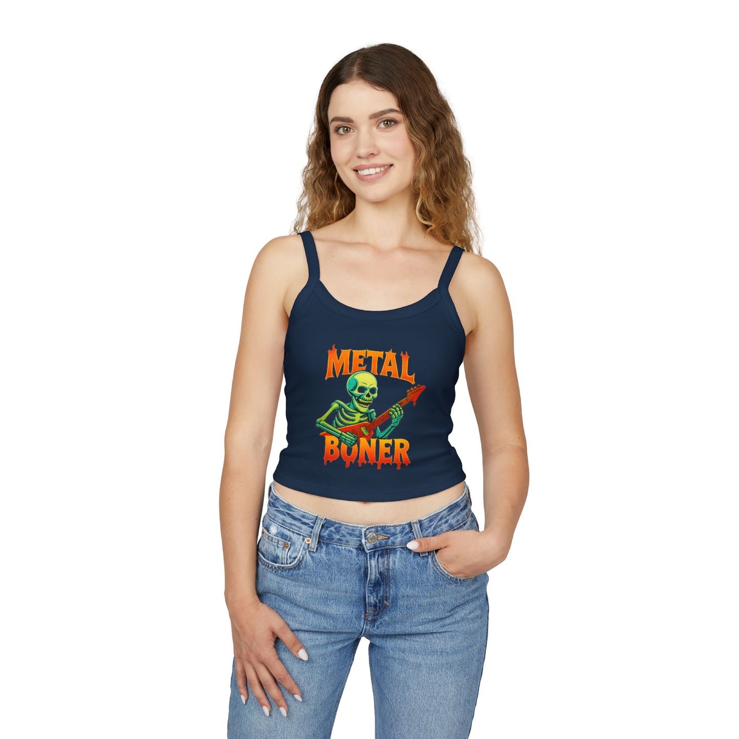 Metal Boner Graphic Tank Top for Music Lovers