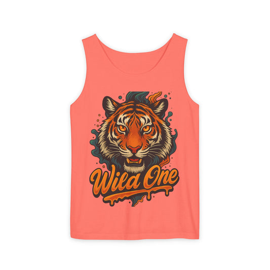 Wila One Tiger Graphic Unisex Tank Top - Vibrant & Stylish Summer Wear