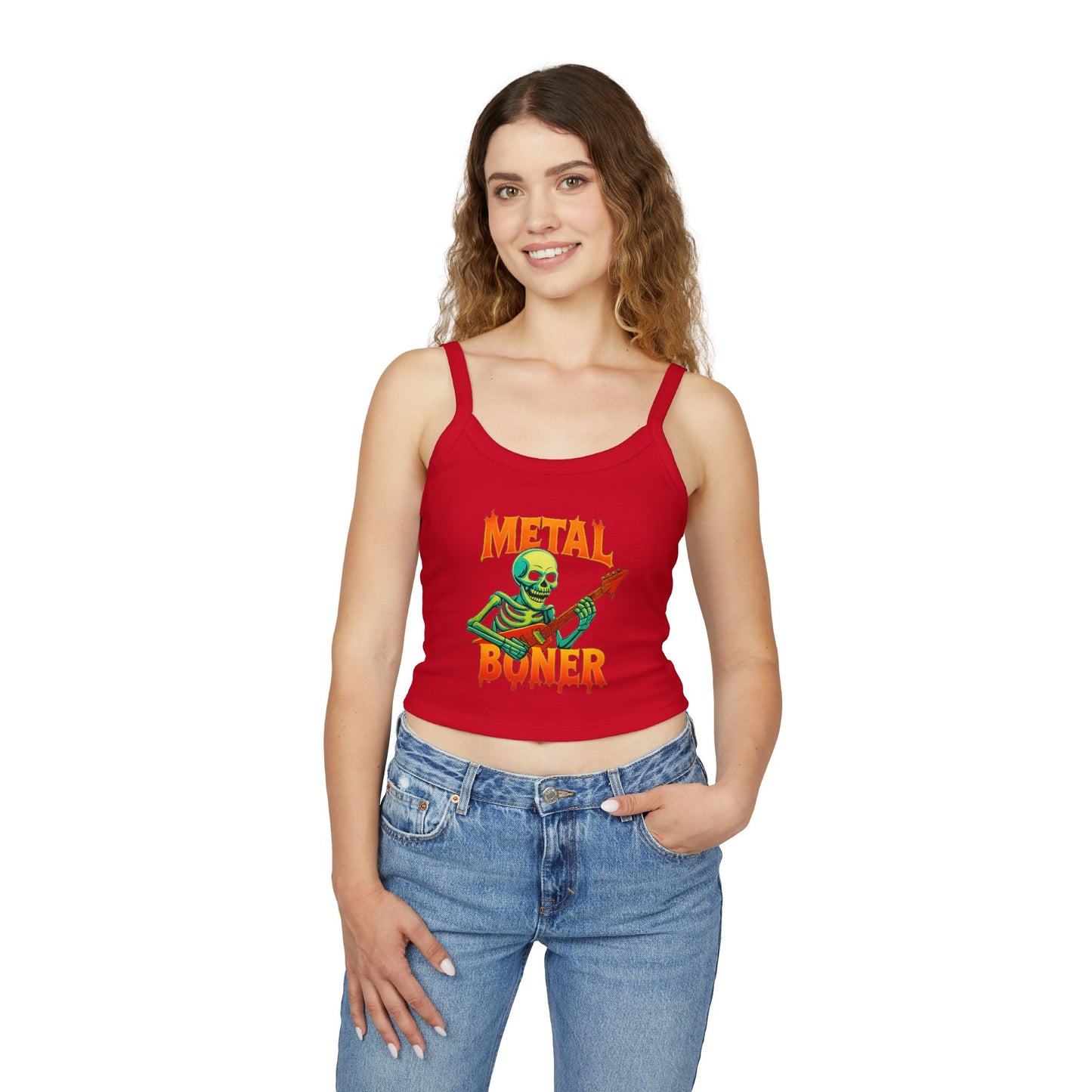 Metal Boner Graphic Tank Top for Music Lovers
