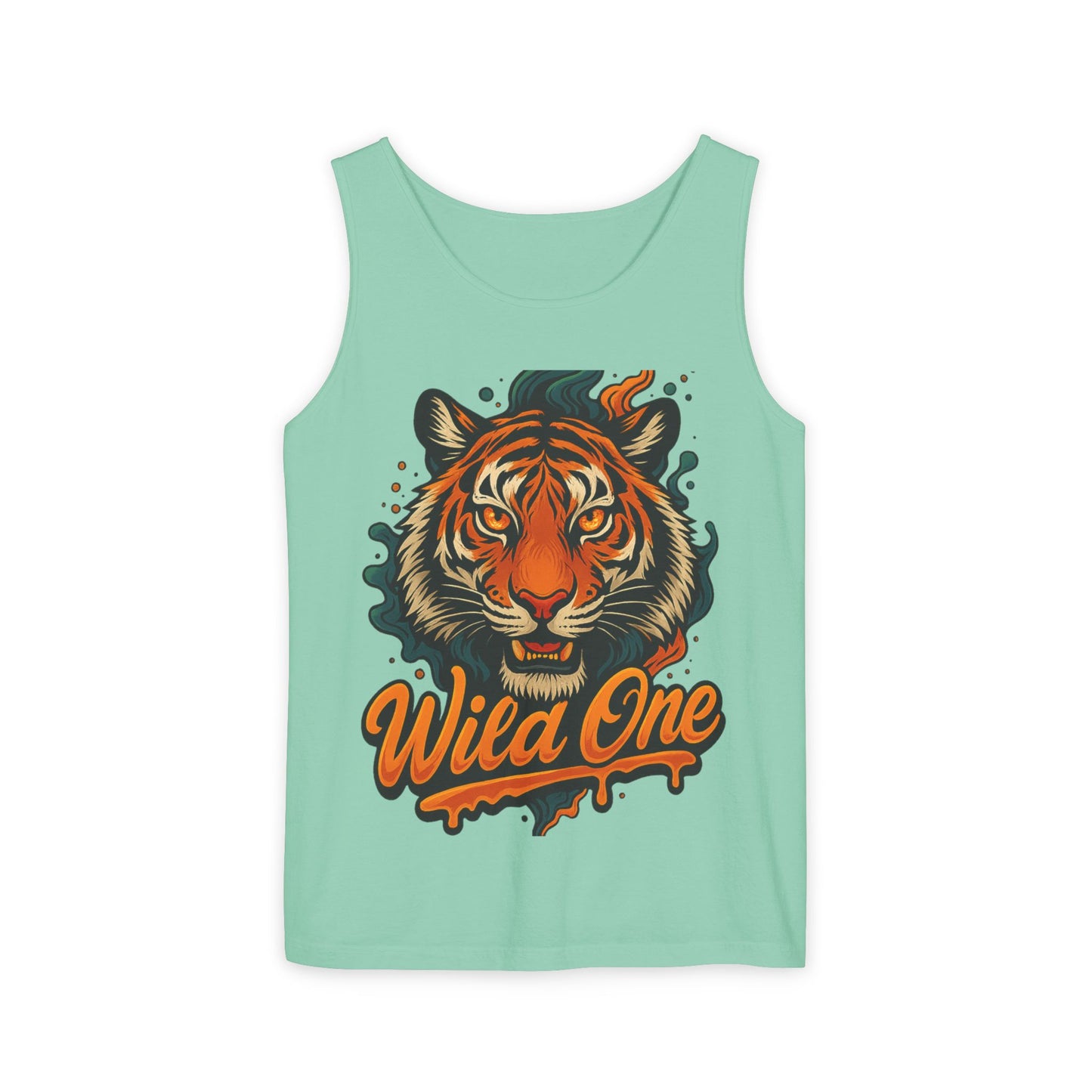 Wila One Tiger Graphic Unisex Tank Top - Vibrant & Stylish Summer Wear