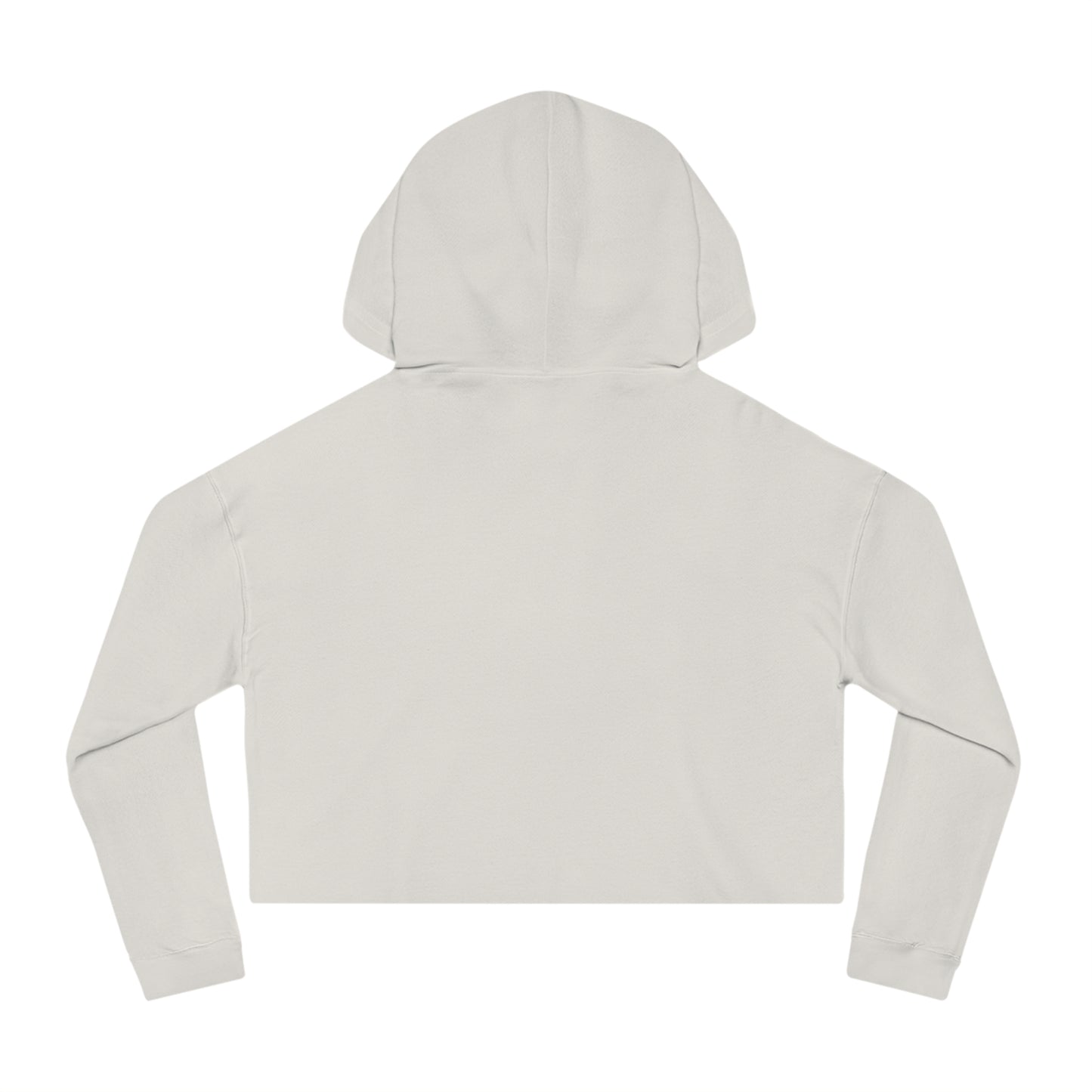 Cropped Hoodie for Women - 'Don't Look So Happy' Graphic Sweatshirt