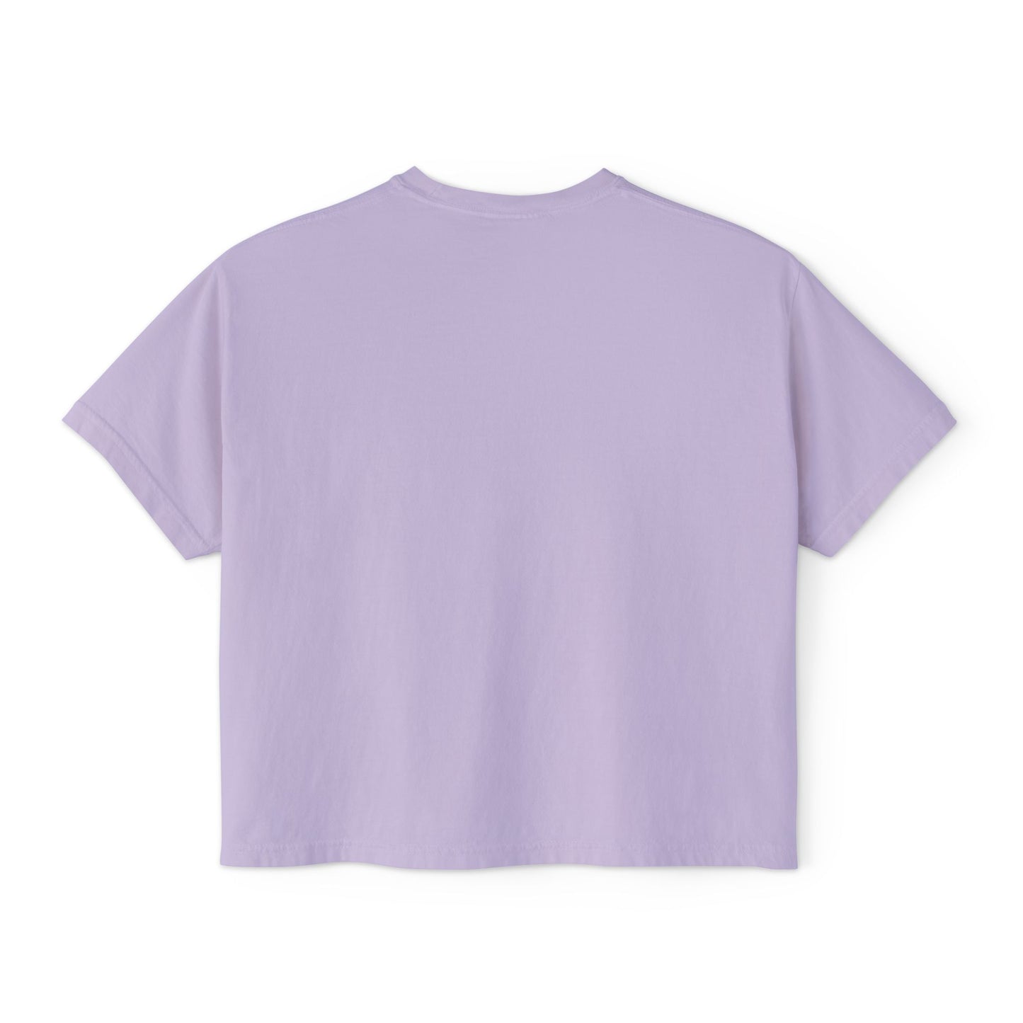 Women's Boxy Tee - 'Hands Off My Damn Pizza' Graphic Tee