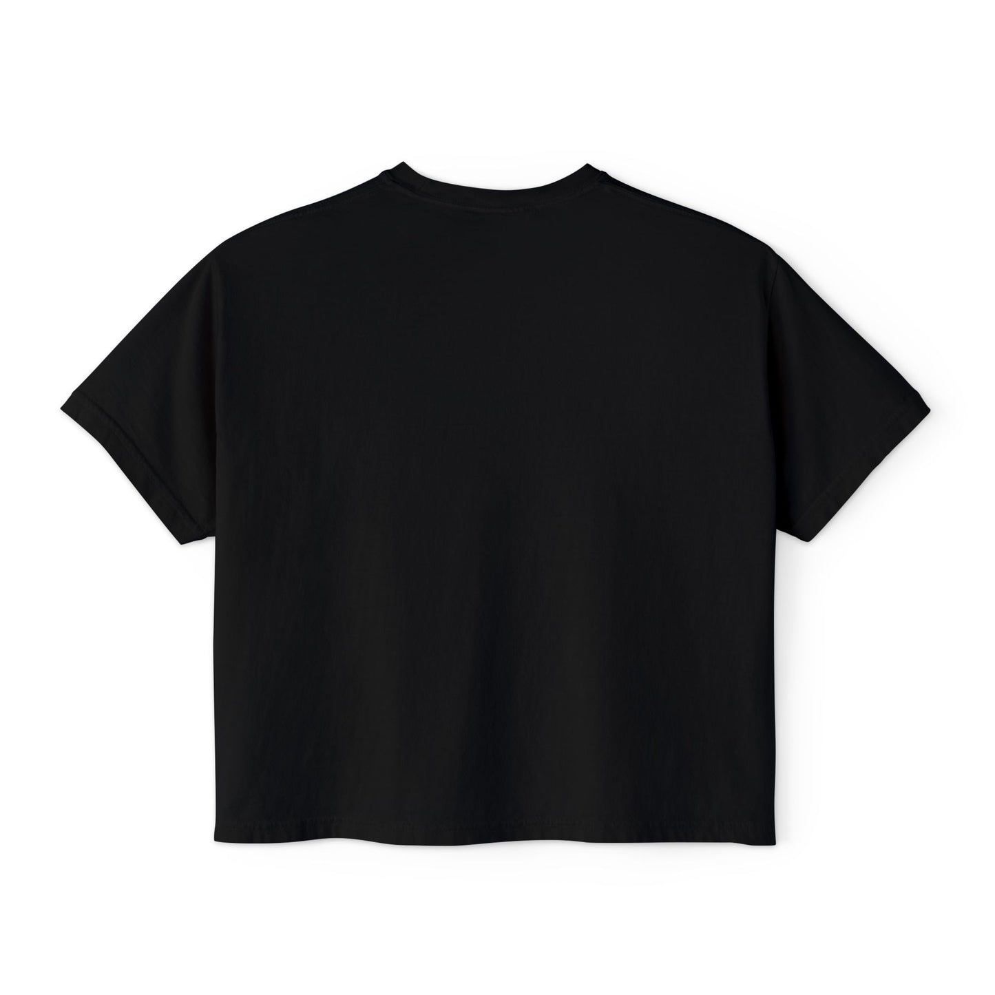 Women's Boxy Tee - 'Hands Off My Damn Pizza' Graphic Tee