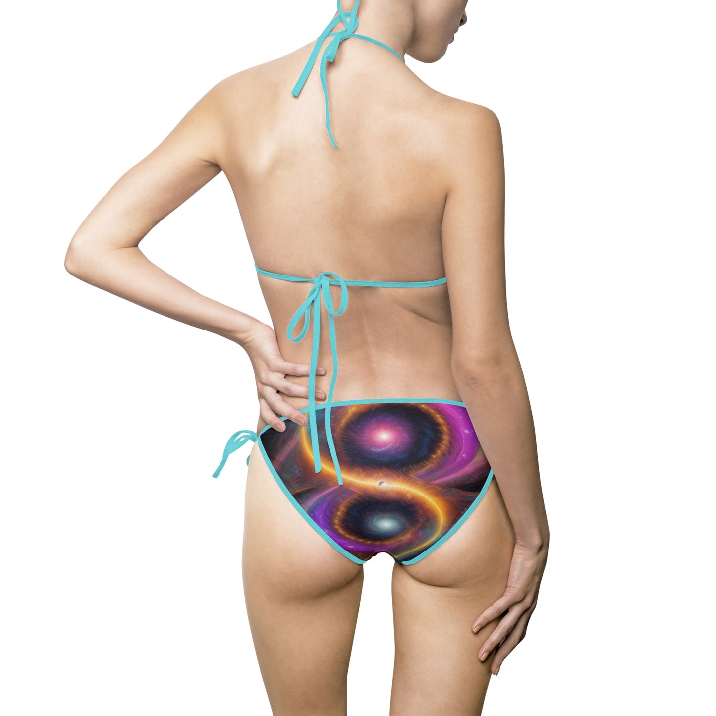 Bikini Swimsuit - Figure 8 Space Expedition Design