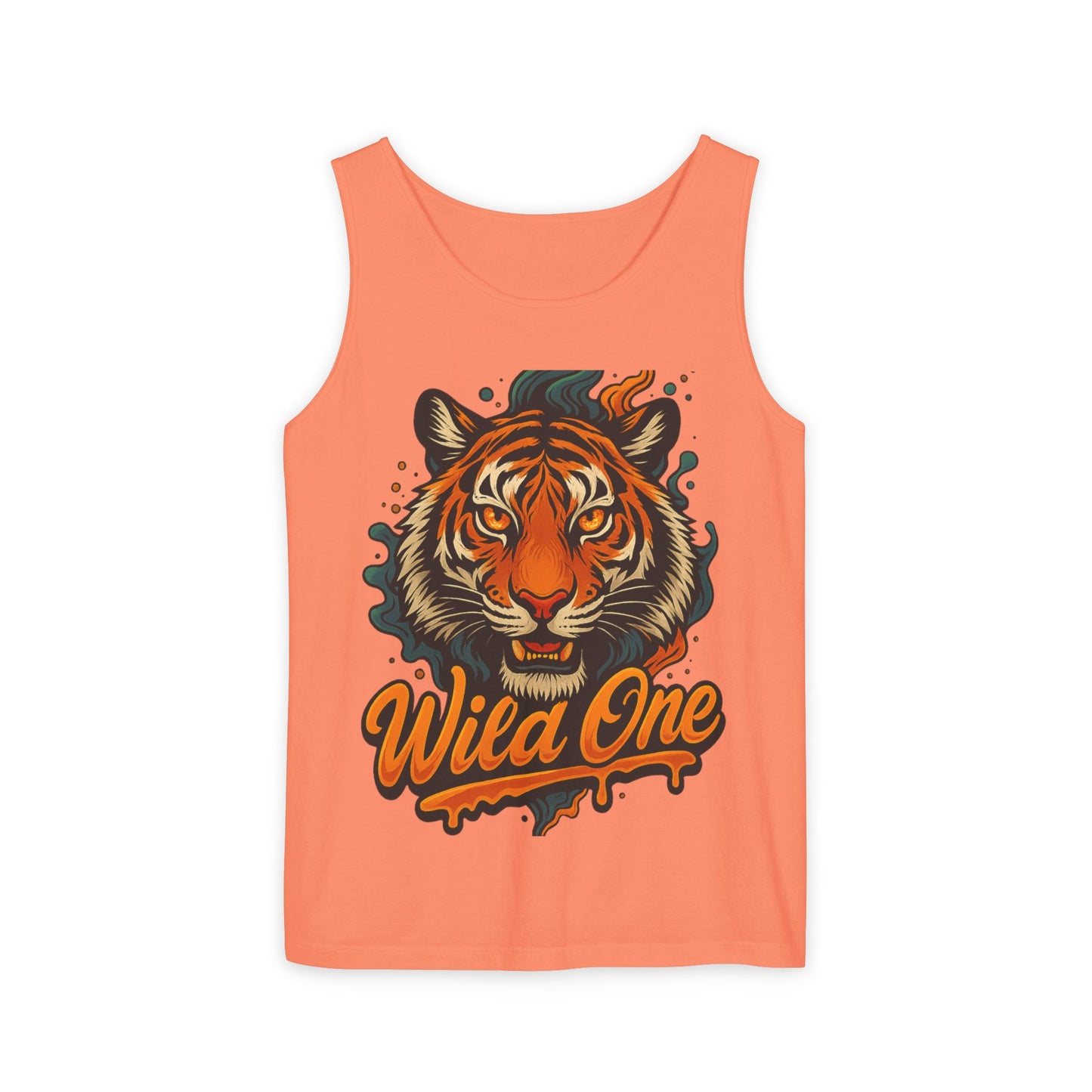 Wila One Tiger Graphic Unisex Tank Top - Vibrant & Stylish Summer Wear