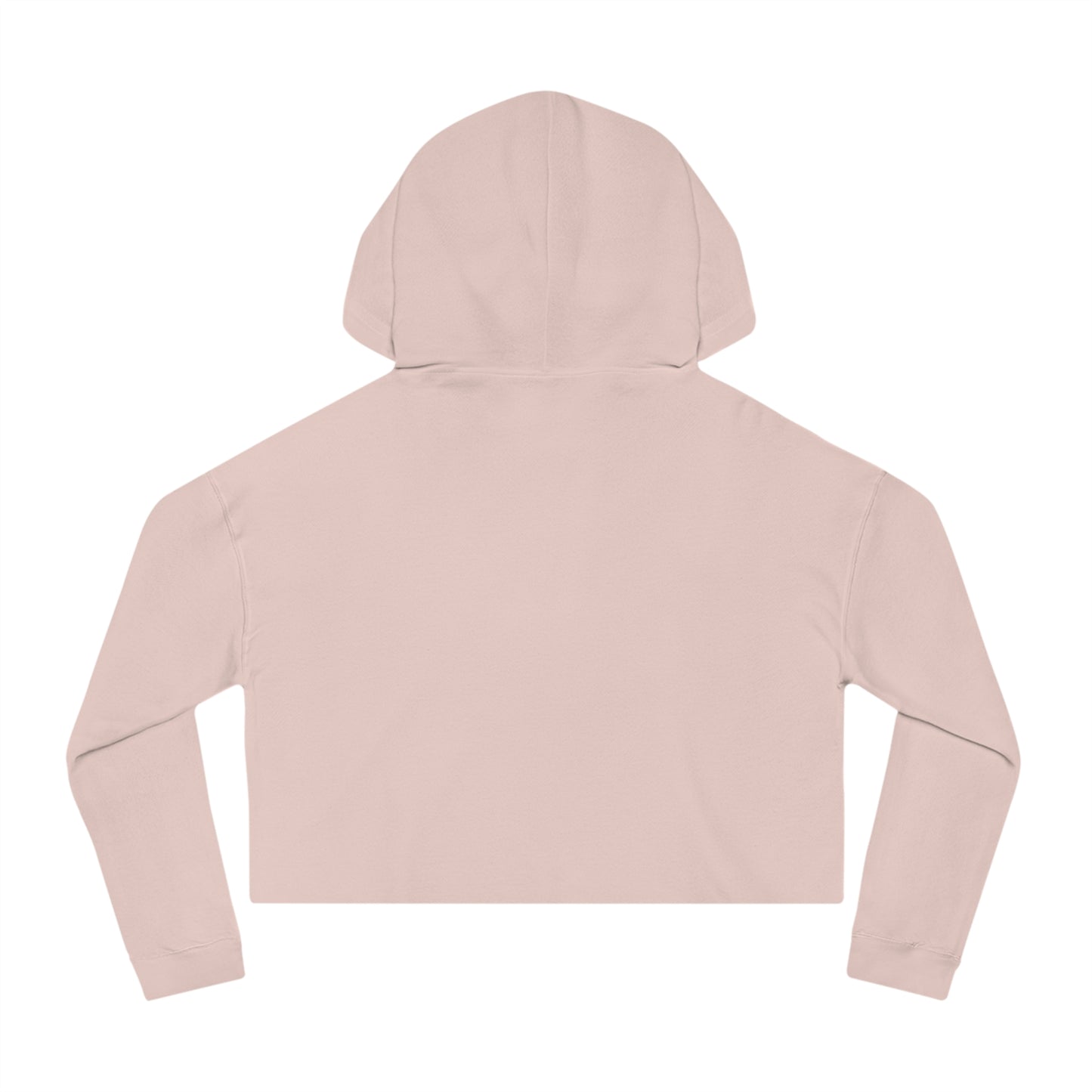 Cropped Hoodie for Women - 'Don't Look So Happy' Graphic Sweatshirt