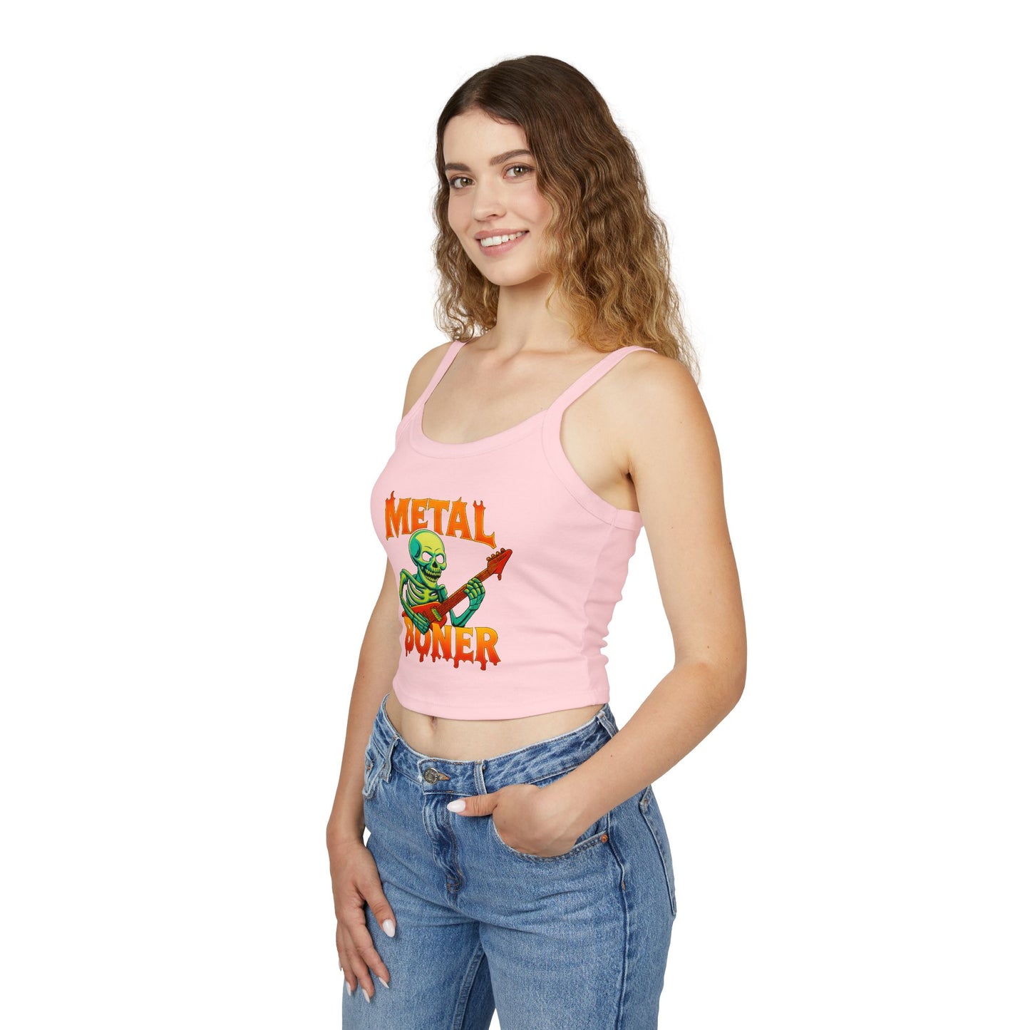 Metal Boner Graphic Tank Top for Music Lovers
