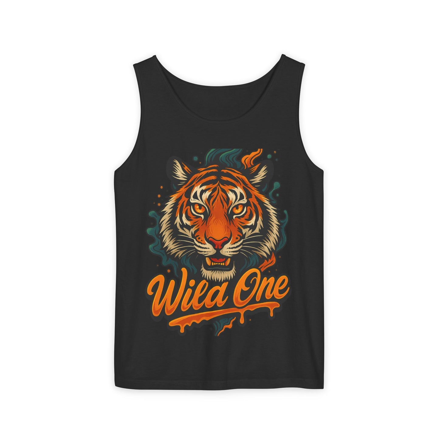 Wila One Tiger Graphic Unisex Tank Top - Vibrant & Stylish Summer Wear