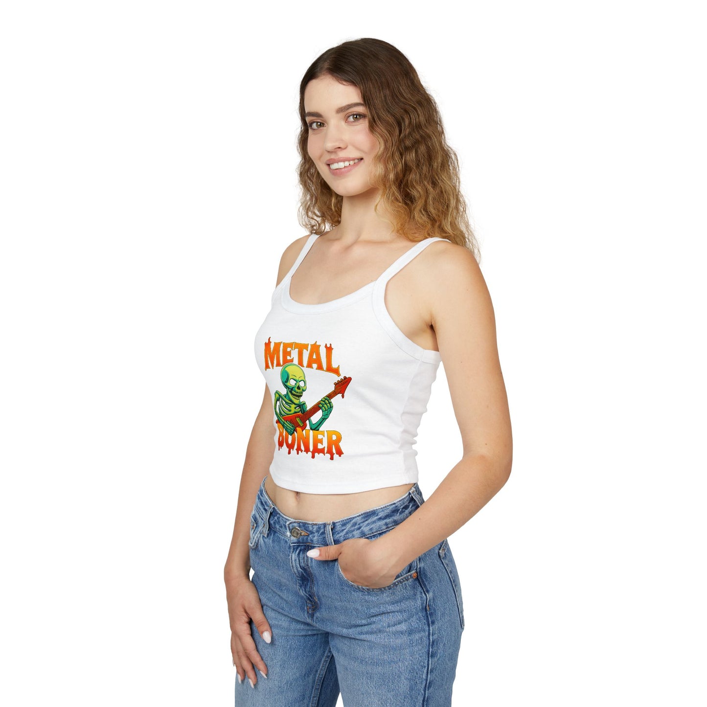 Metal Boner Graphic Tank Top for Music Lovers