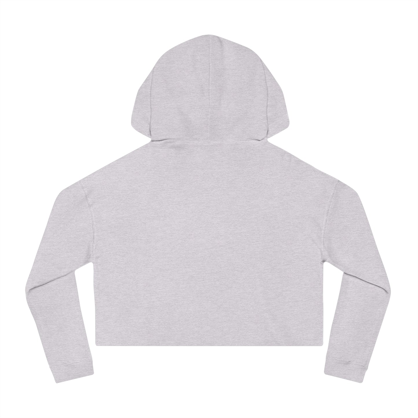 Cropped Hoodie for Women - 'Don't Look So Happy' Graphic Sweatshirt