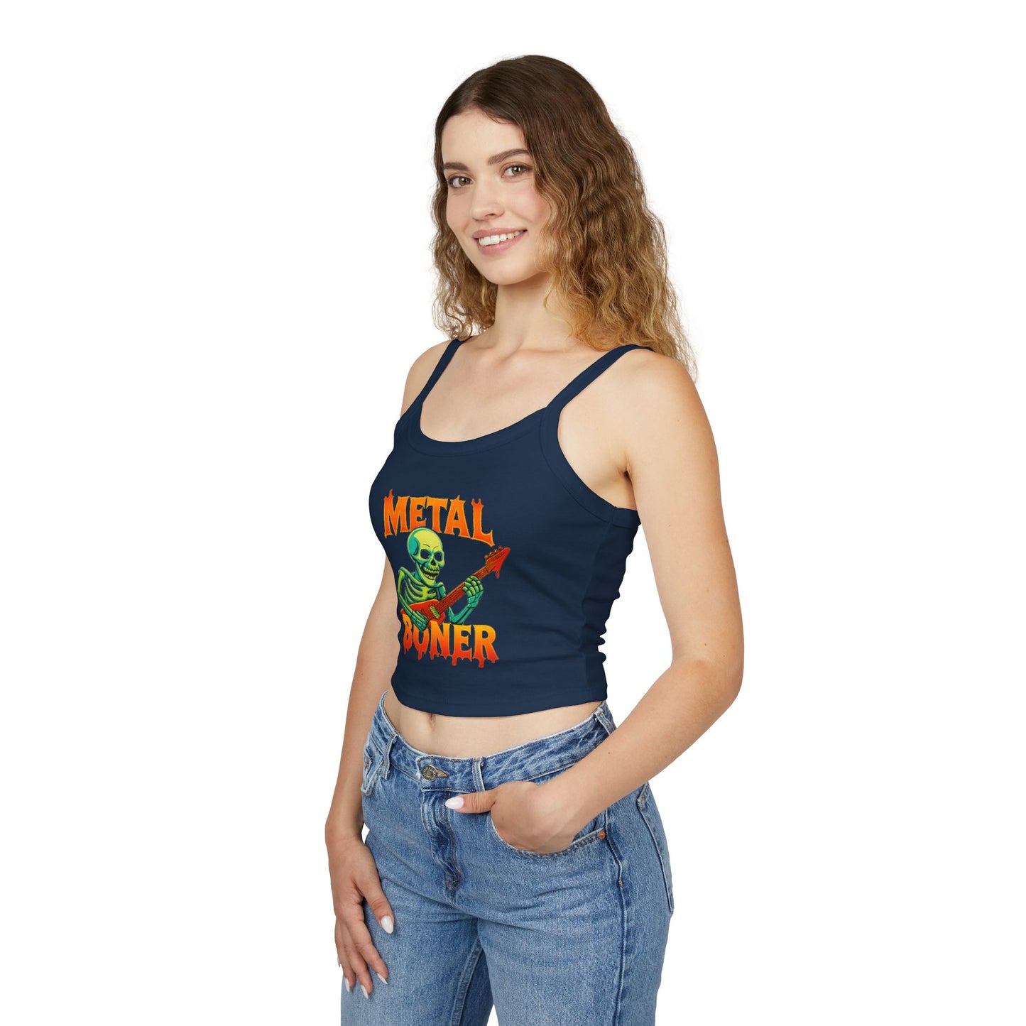 Metal Boner Graphic Tank Top for Music Lovers