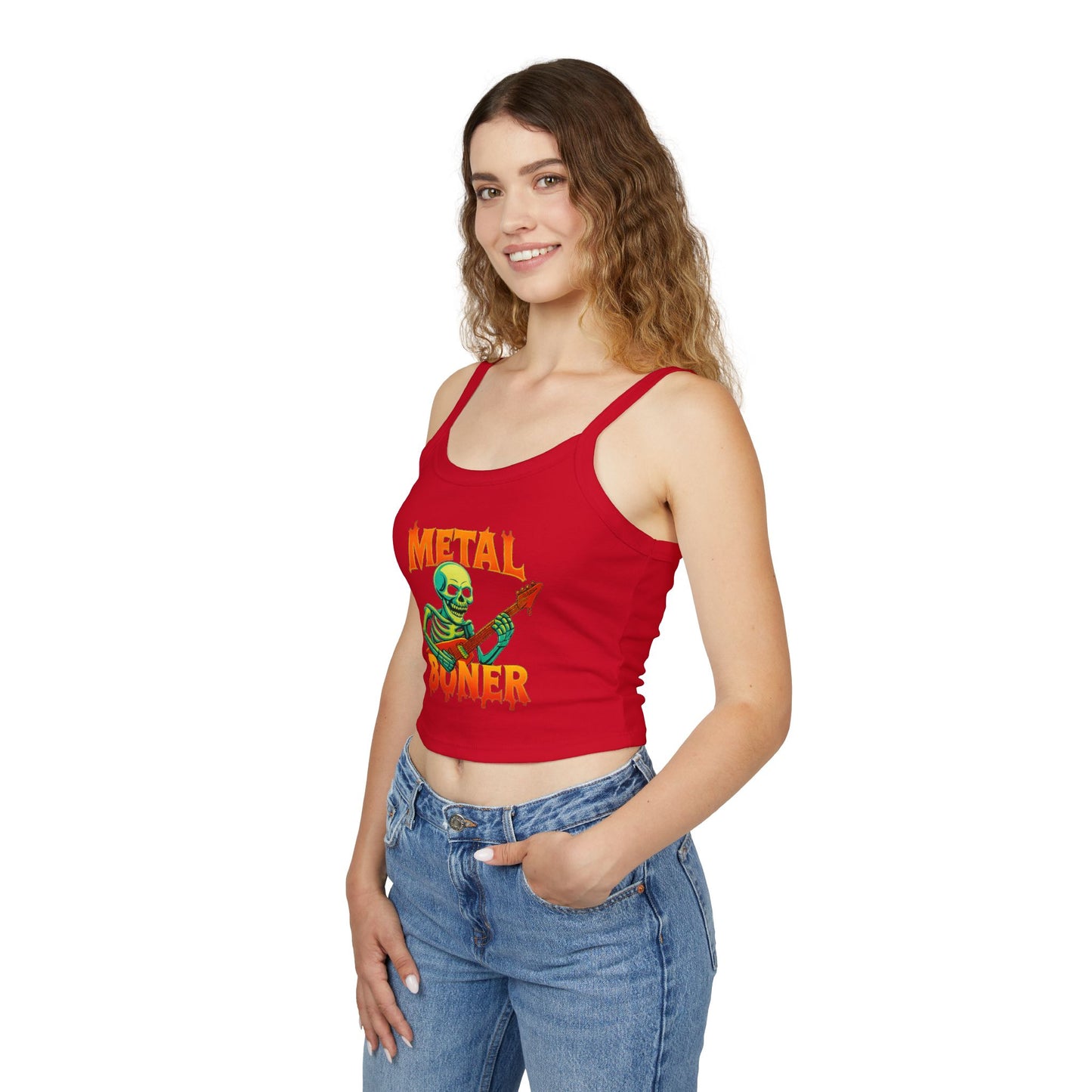 Metal Boner Graphic Tank Top for Music Lovers