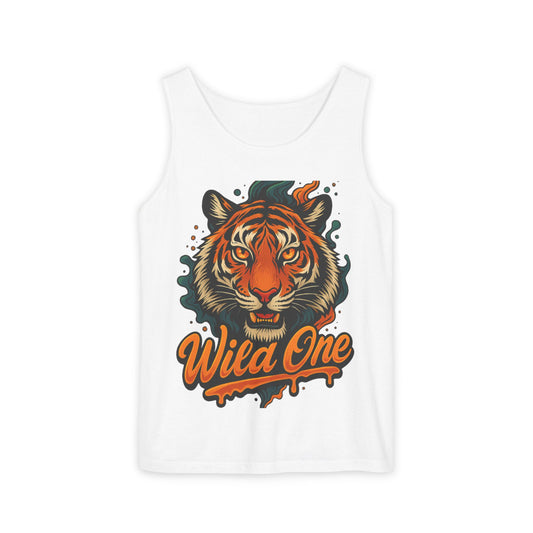 Wila One Tiger Graphic Unisex Tank Top - Vibrant & Stylish Summer Wear