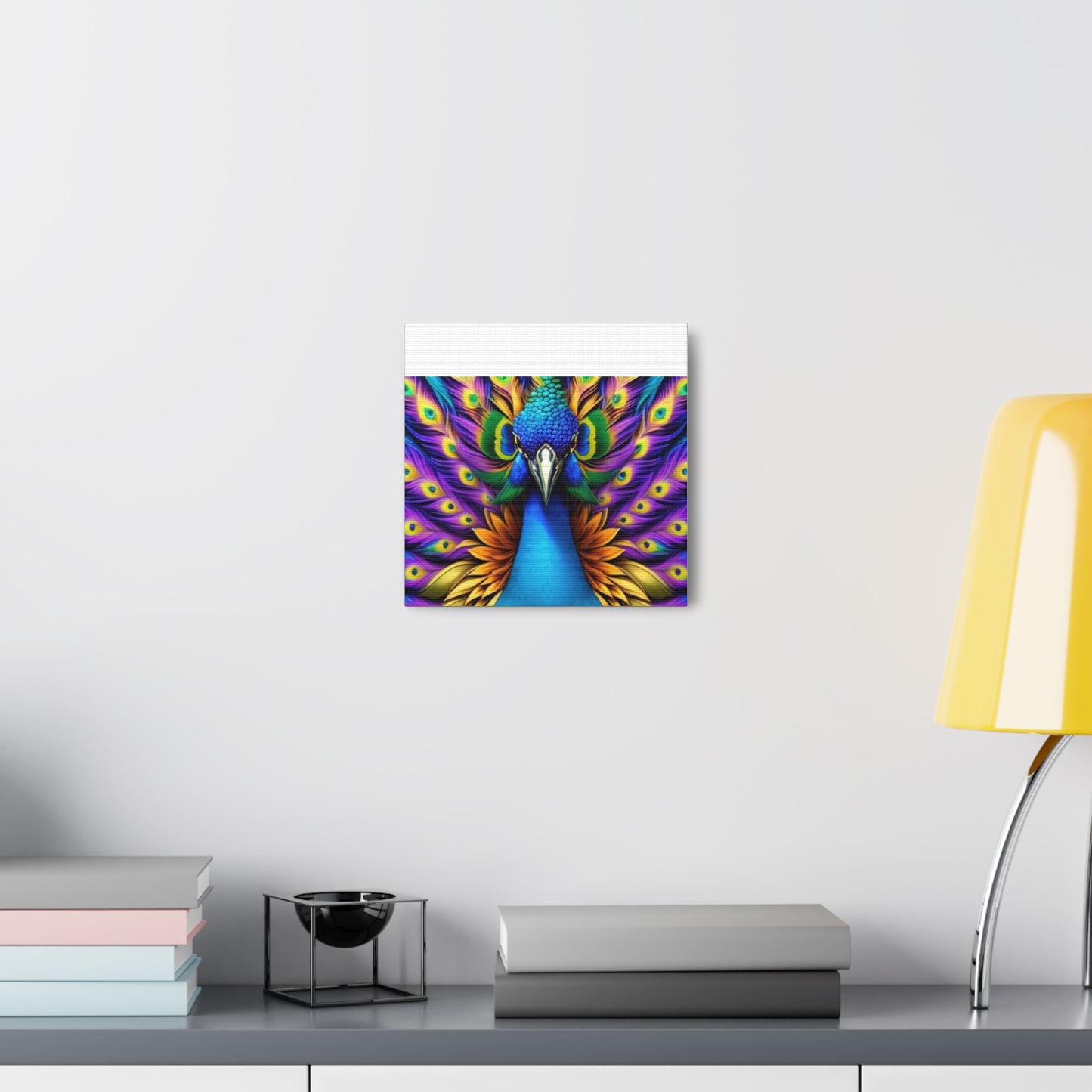 Canvas Print - Beautiful Peacock Wall Art Decor