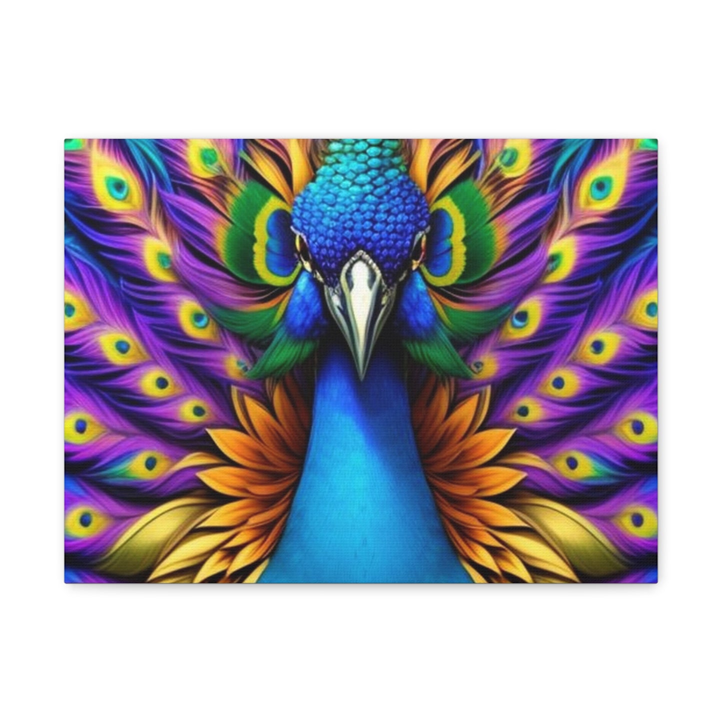 Canvas Print - Beautiful Peacock Wall Art Decor