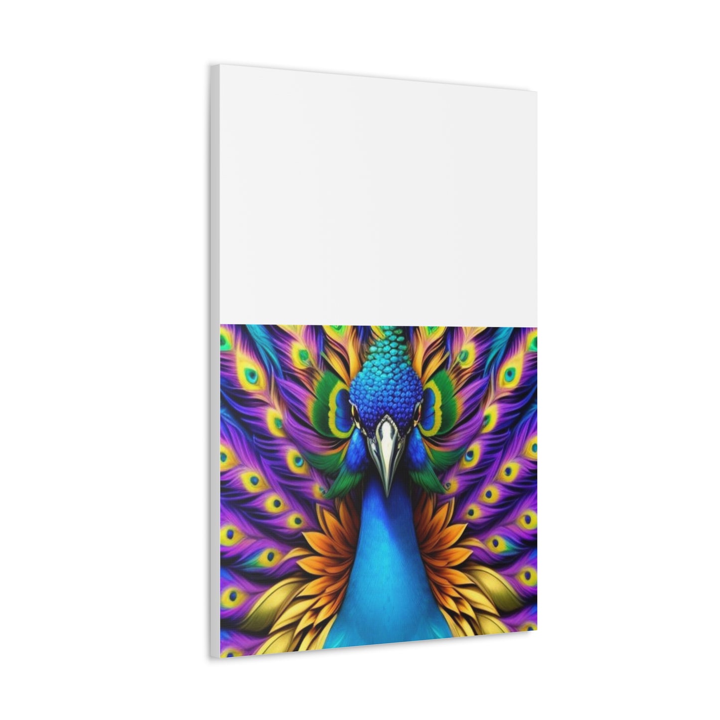 Canvas Print - Beautiful Peacock Wall Art Decor