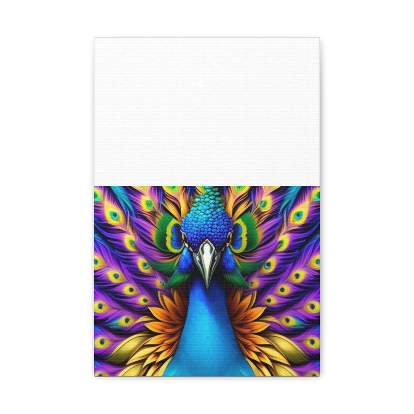 Canvas Print - Beautiful Peacock Wall Art Decor