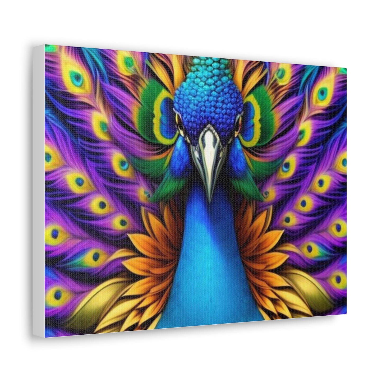 Canvas Print - Beautiful Peacock Wall Art Decor