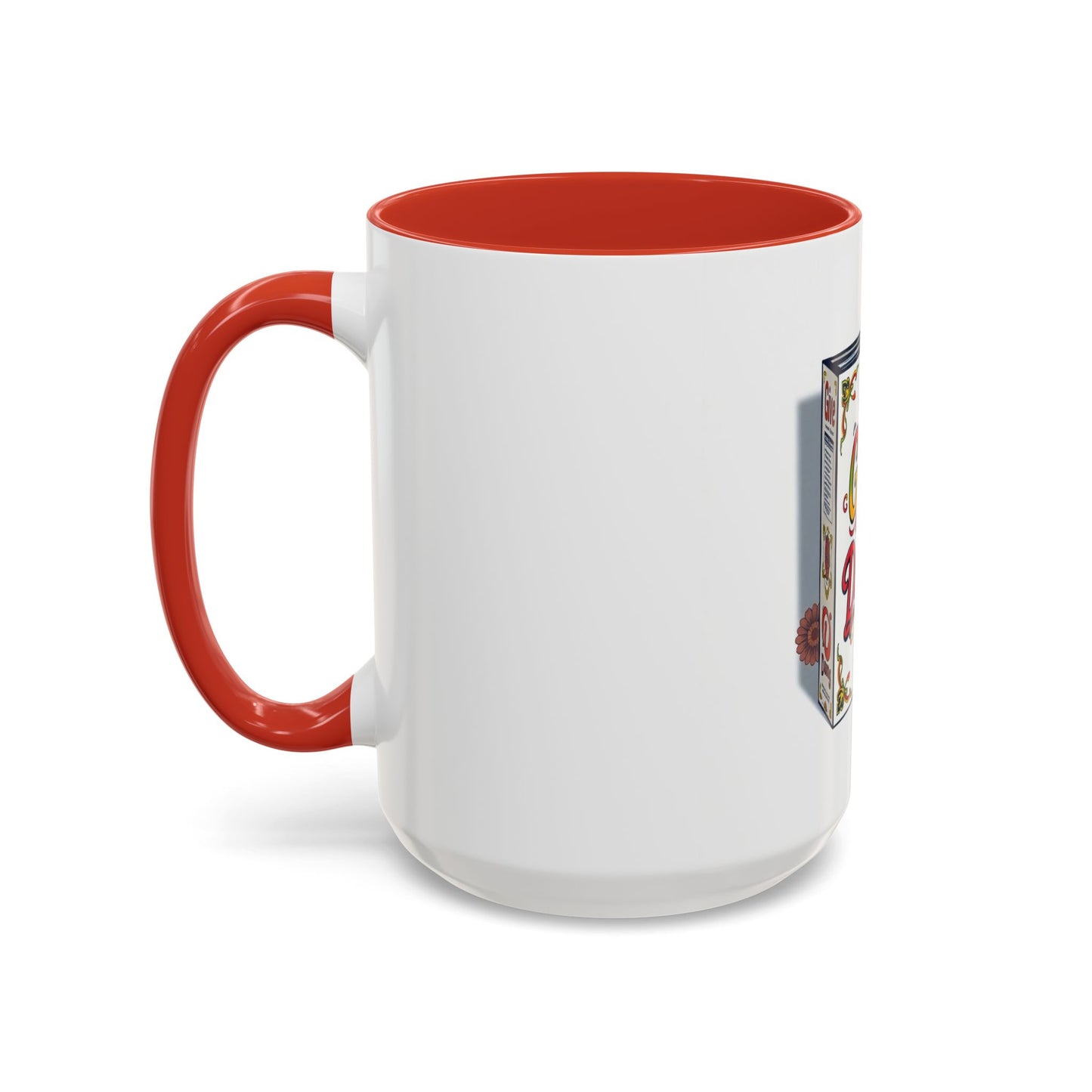 Give a Damn Accent Coffee Mug - Unique Gift for Friends, Fun Office Decor, Motivational Java Cup, Bold Ceramic Mug