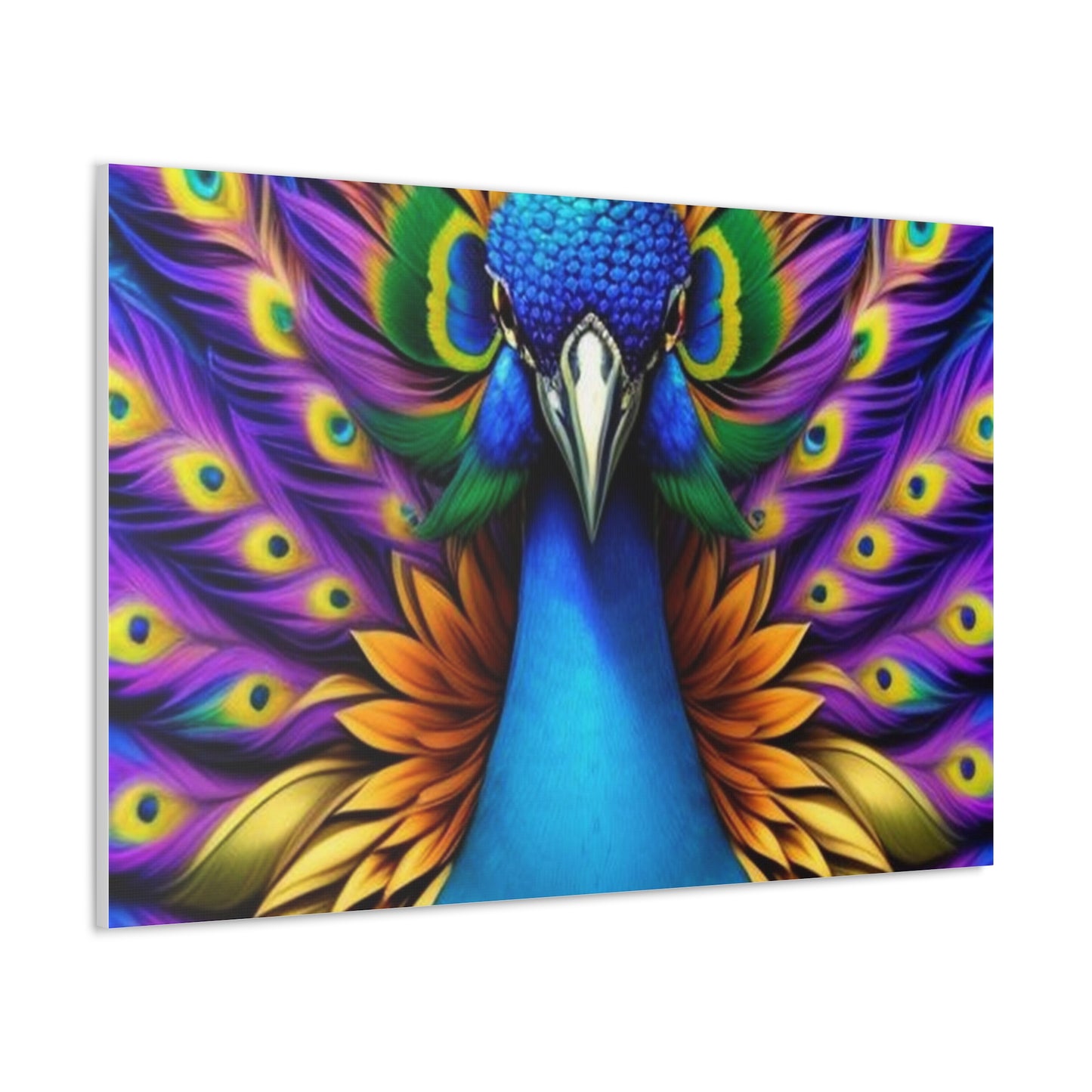 Canvas Print - Beautiful Peacock Wall Art Decor