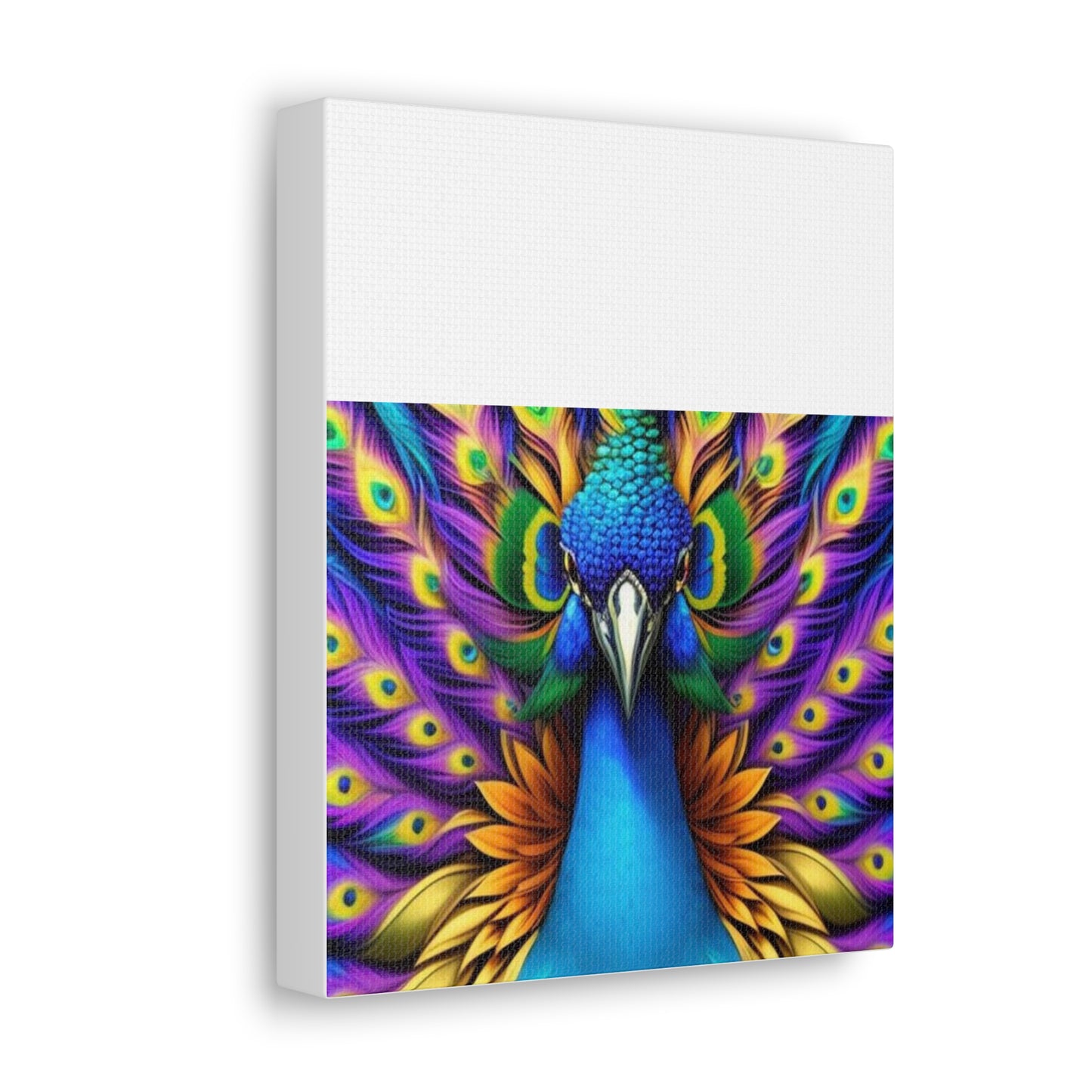 Canvas Print - Beautiful Peacock Wall Art Decor