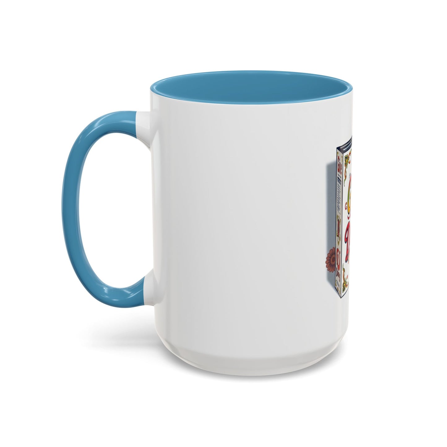 Give a Damn Accent Coffee Mug - Unique Gift for Friends, Fun Office Decor, Motivational Java Cup, Bold Ceramic Mug