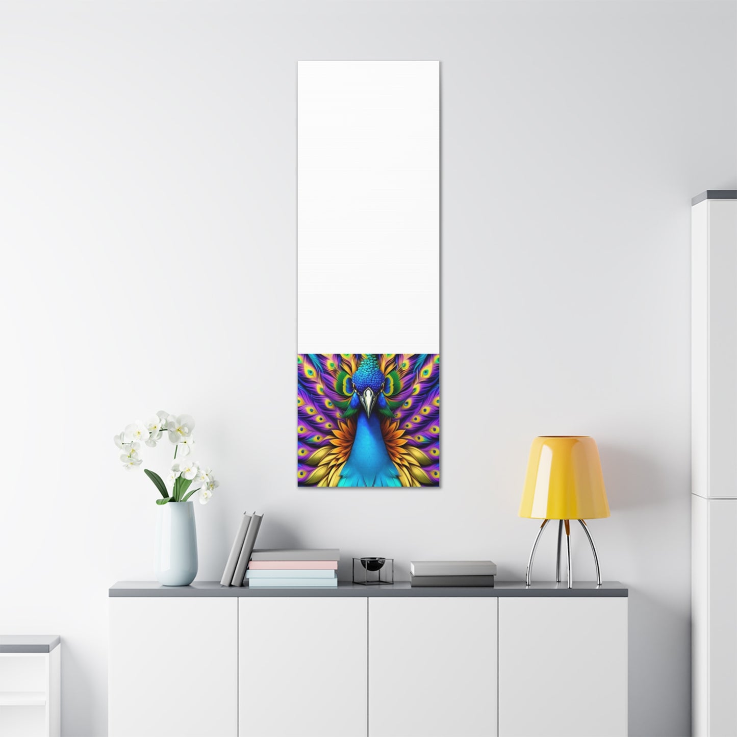 Canvas Print - Beautiful Peacock Wall Art Decor