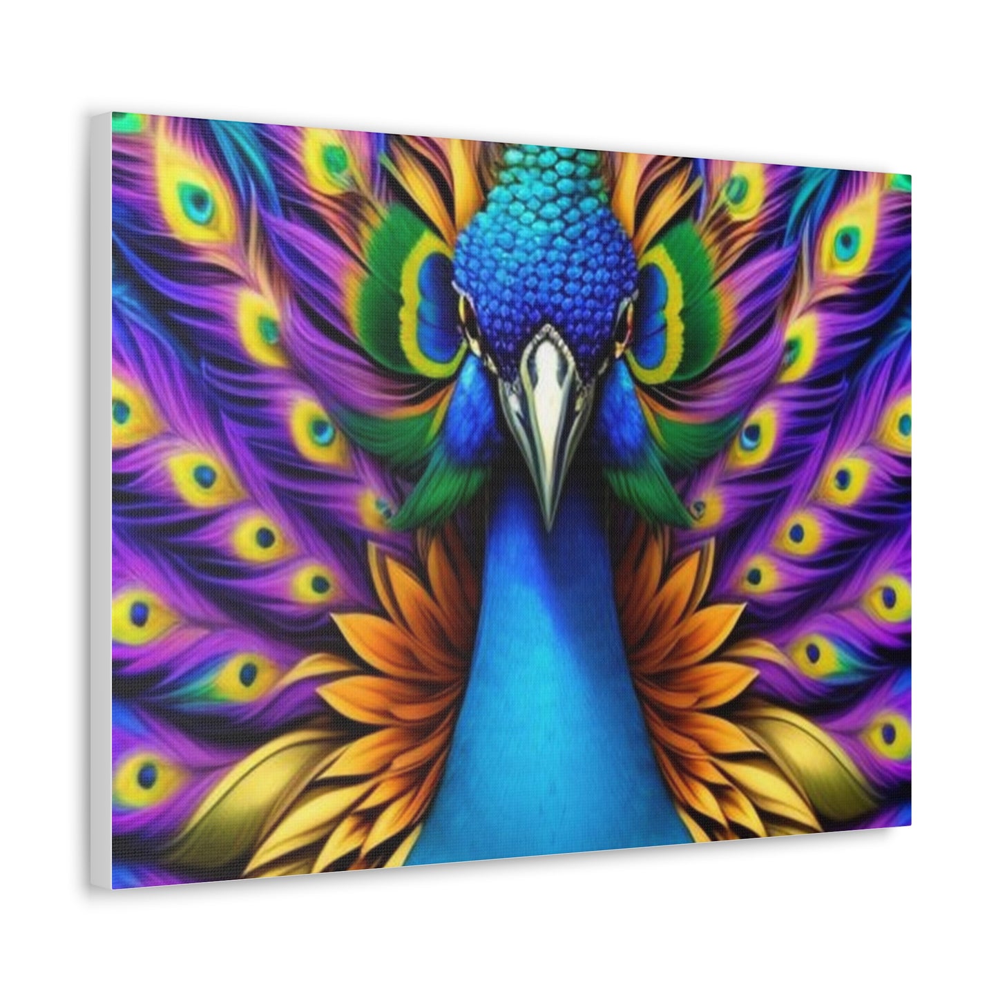 Canvas Print - Beautiful Peacock Wall Art Decor