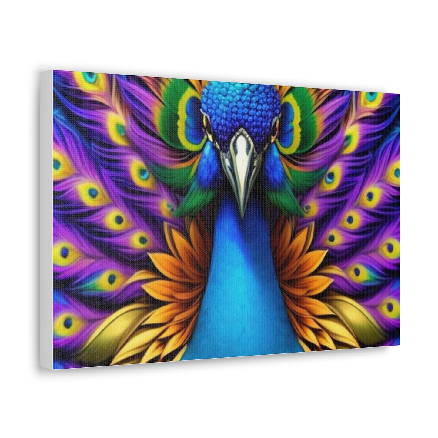 Canvas Print - Beautiful Peacock Wall Art Decor