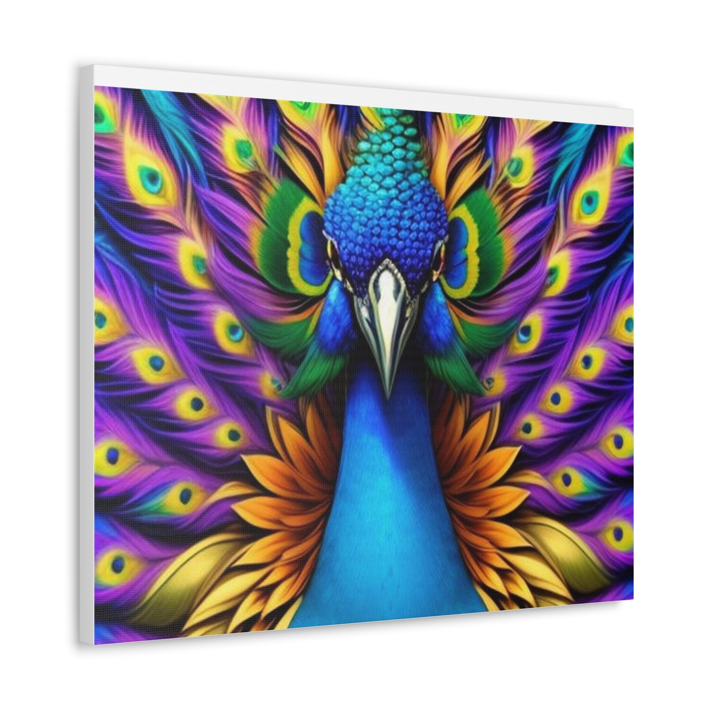 Canvas Print - Beautiful Peacock Wall Art Decor