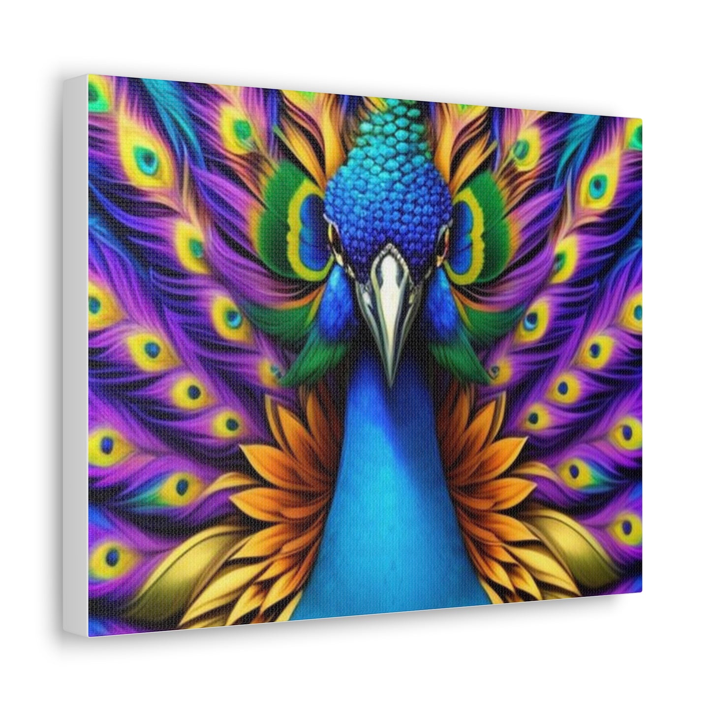 Canvas Print - Beautiful Peacock Wall Art Decor