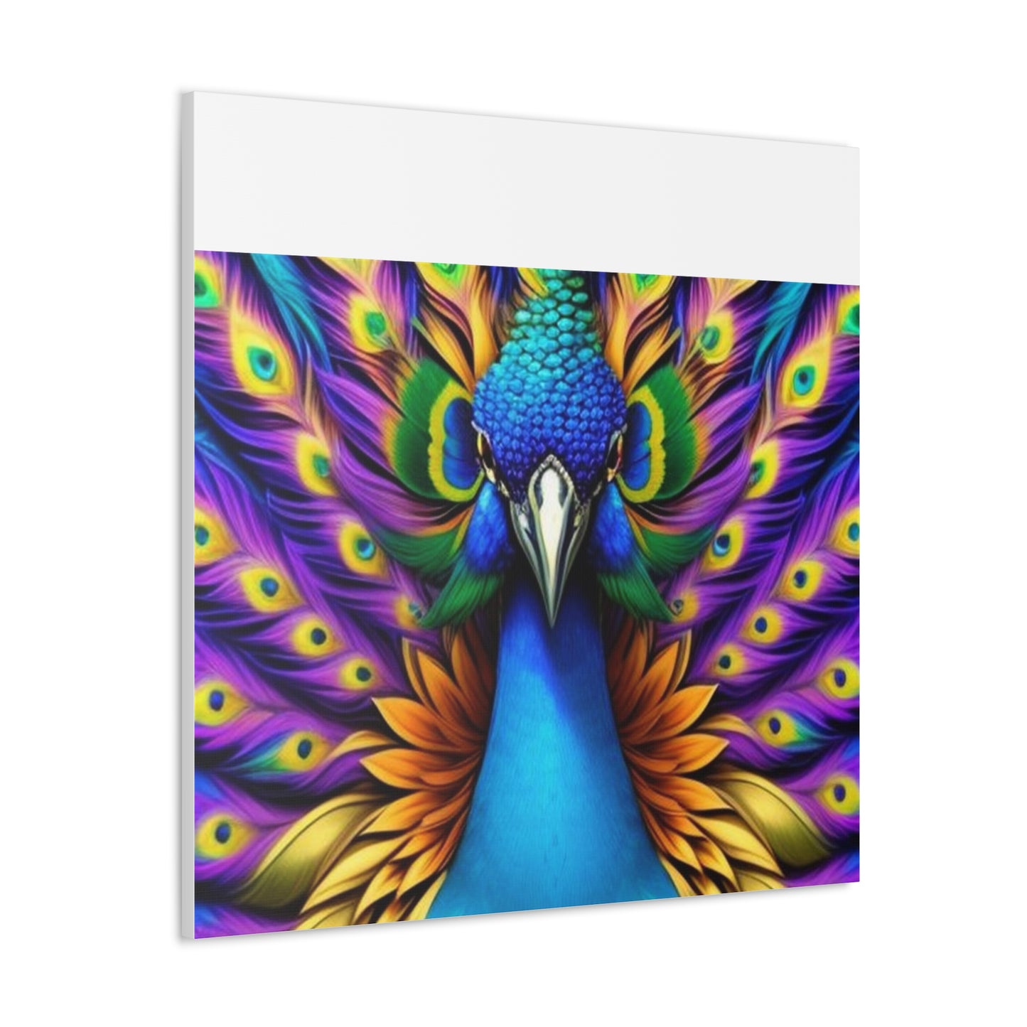 Canvas Print - Beautiful Peacock Wall Art Decor