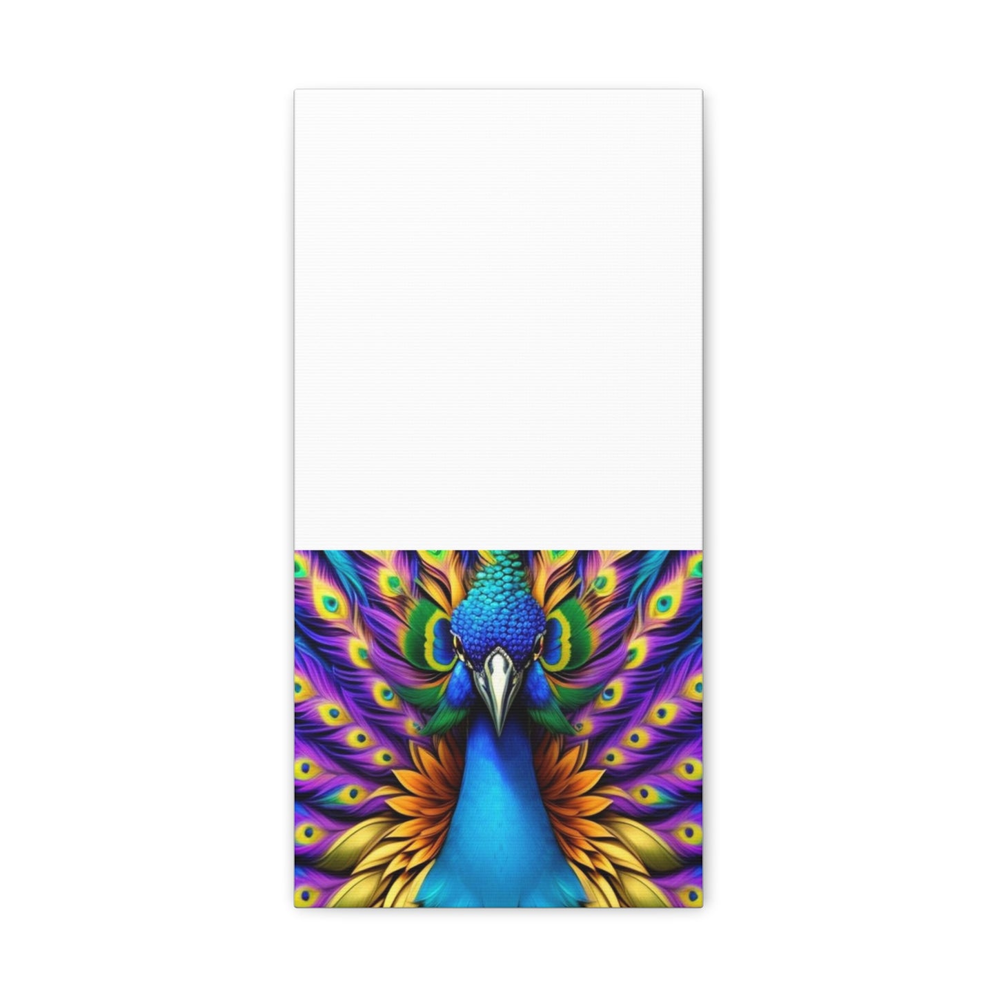 Canvas Print - Beautiful Peacock Wall Art Decor