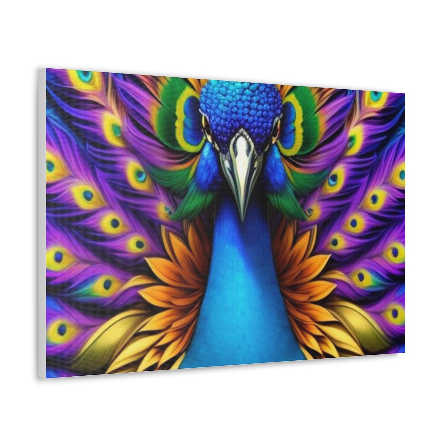 Canvas Print - Beautiful Peacock Wall Art Decor