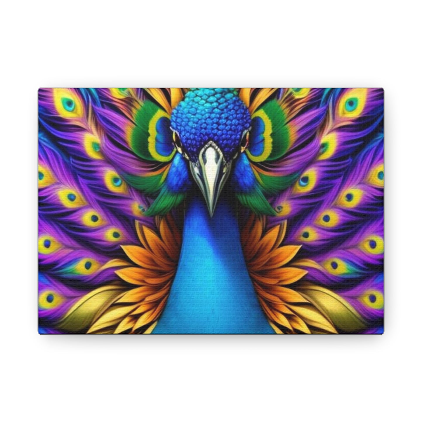 Canvas Print - Beautiful Peacock Wall Art Decor