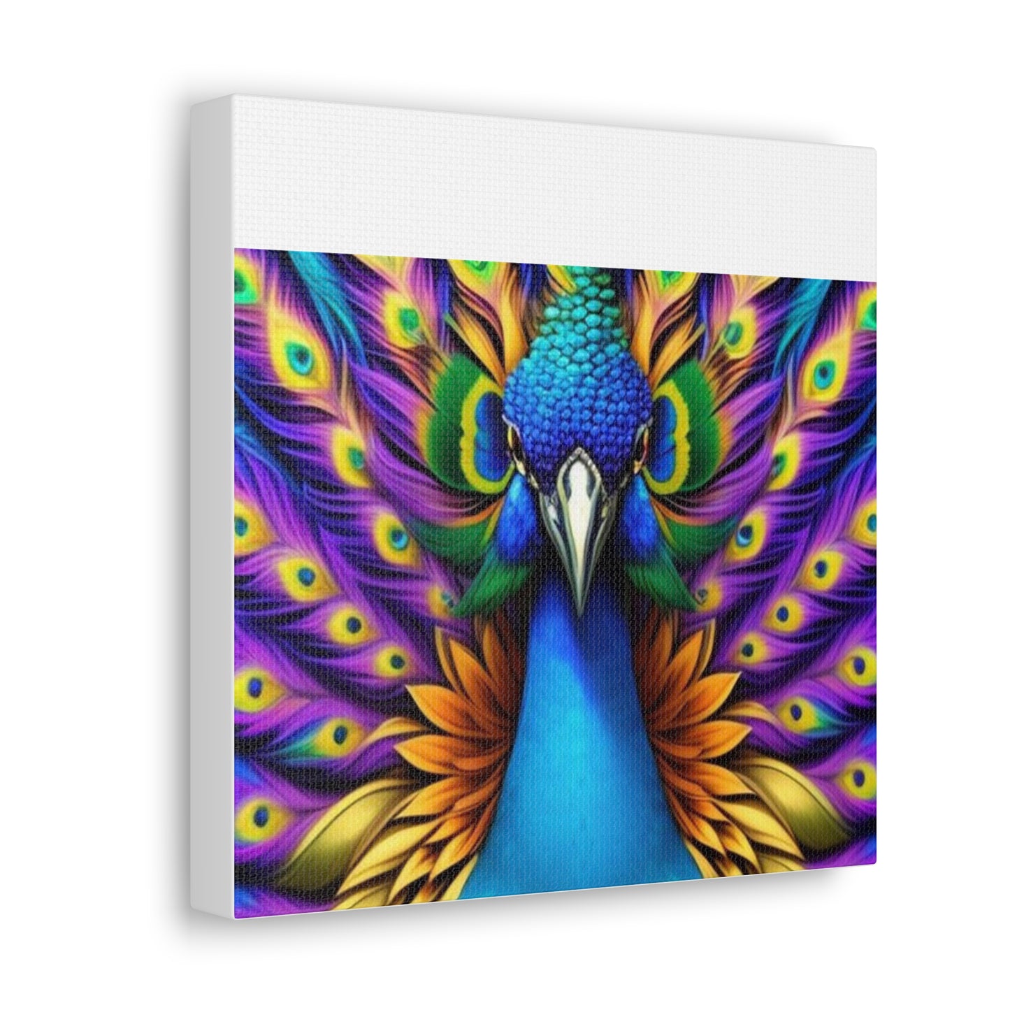 Canvas Print - Beautiful Peacock Wall Art Decor