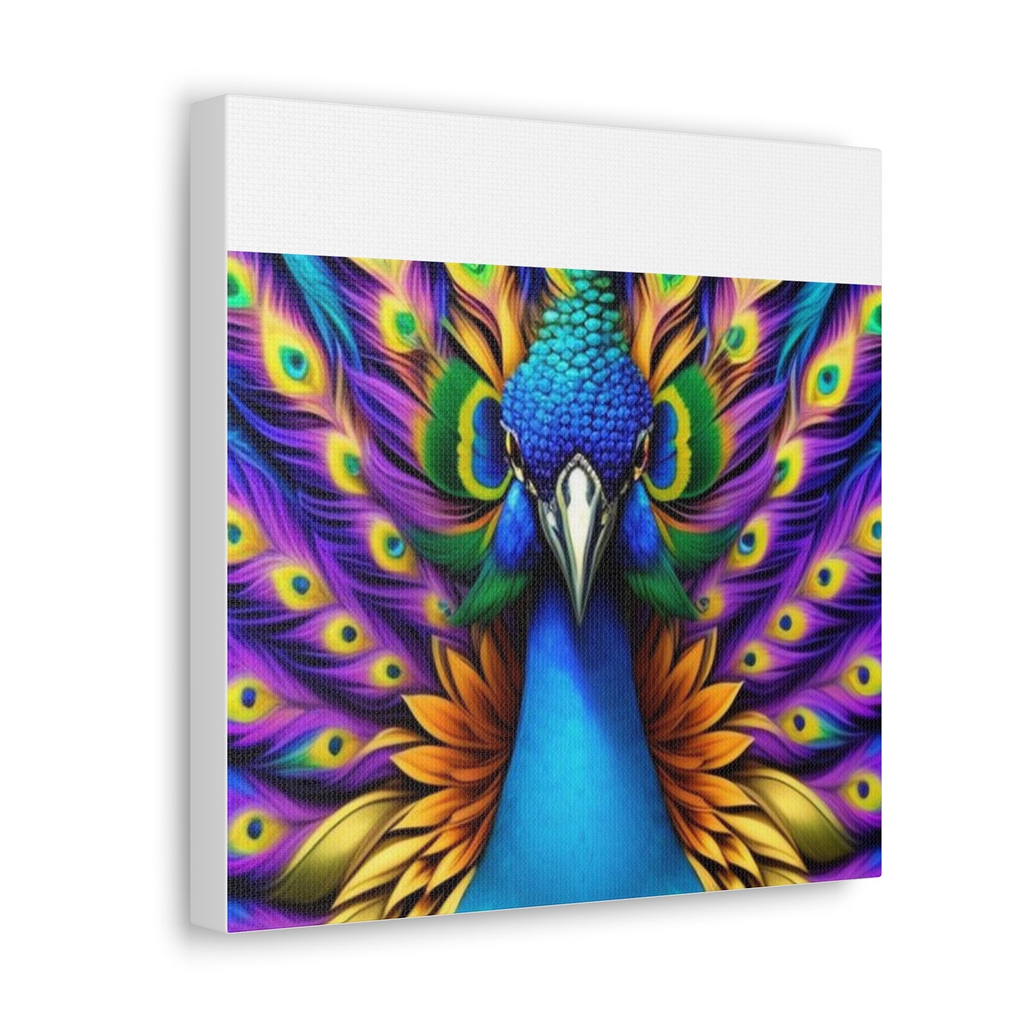 Canvas Print - Beautiful Peacock Wall Art Decor