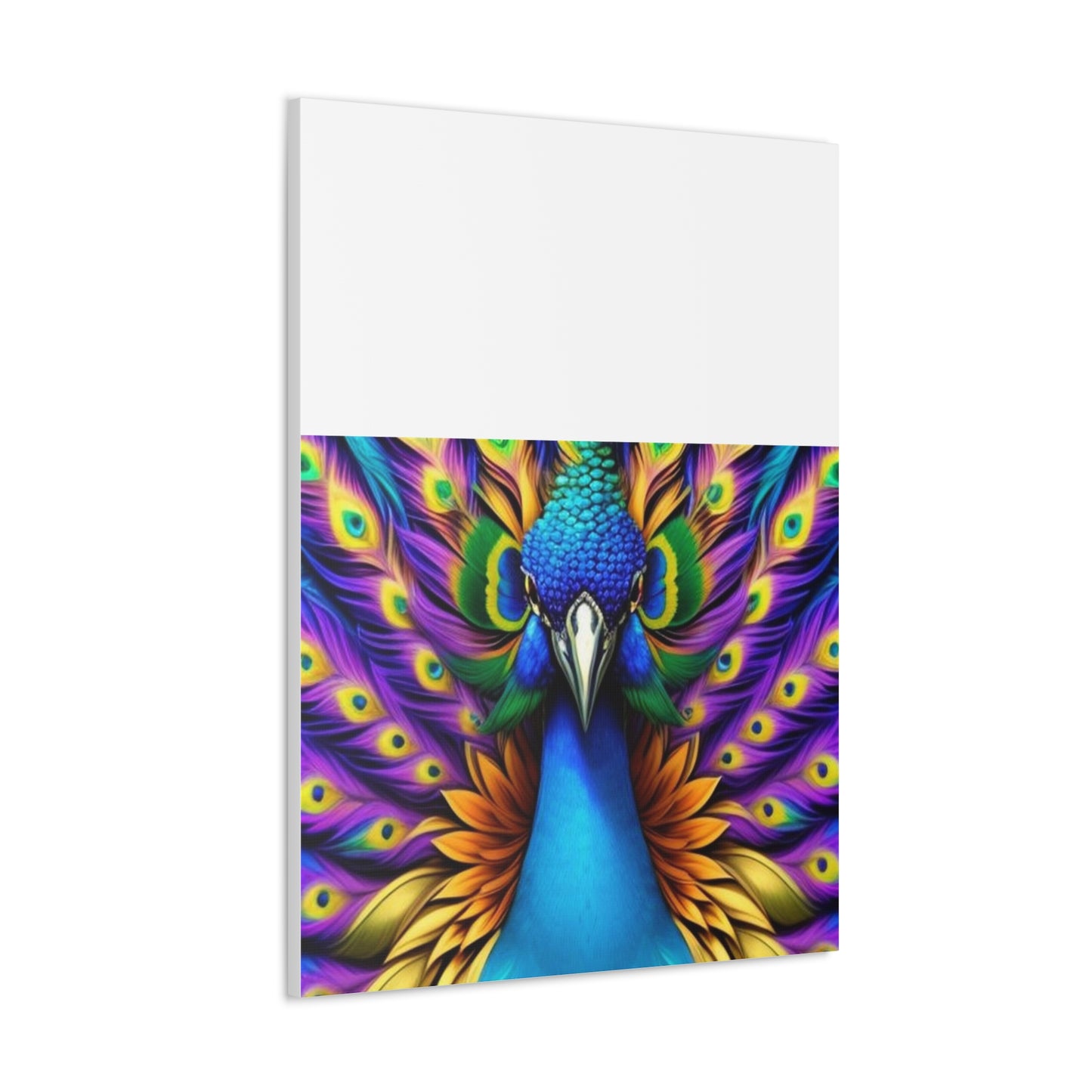 Canvas Print - Beautiful Peacock Wall Art Decor