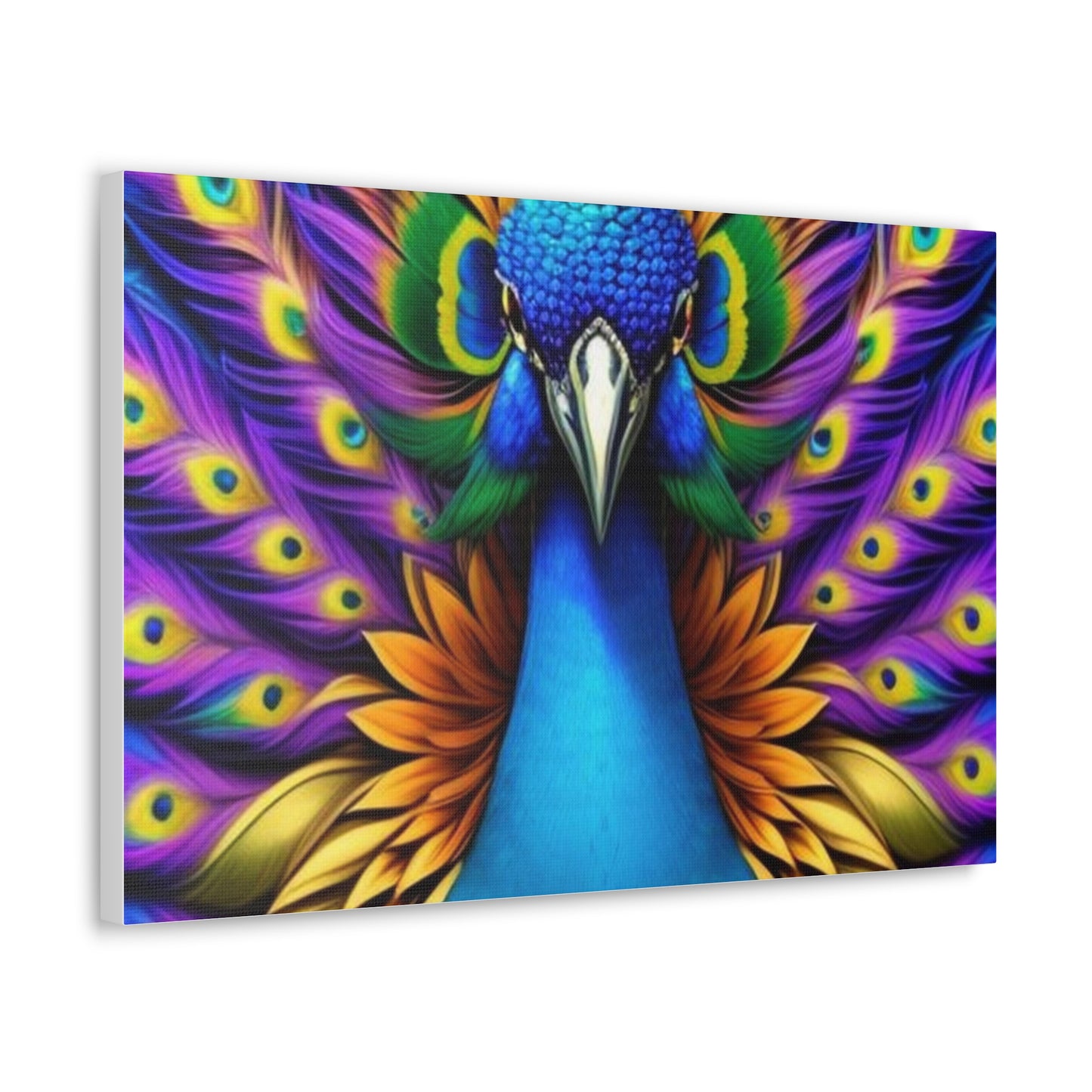 Canvas Print - Beautiful Peacock Wall Art Decor