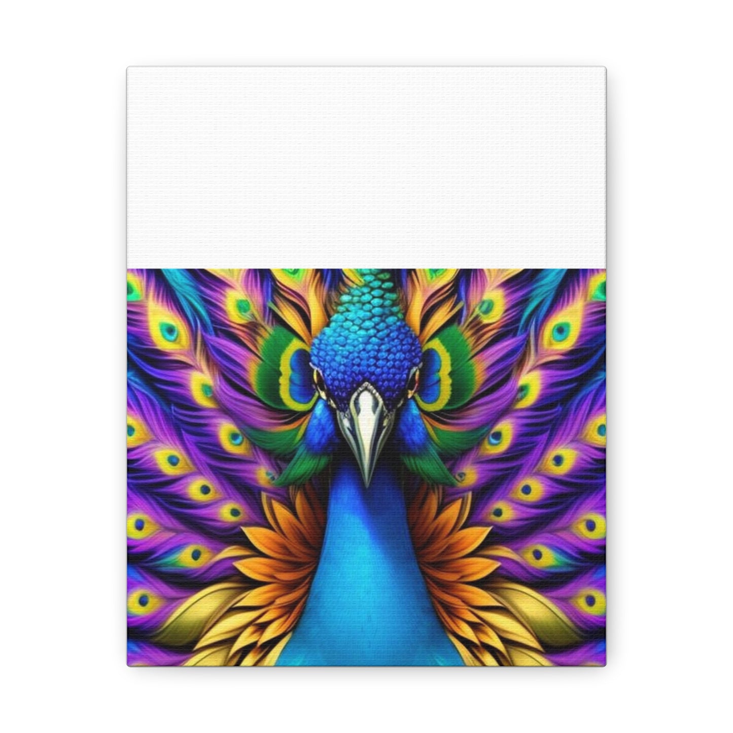 Canvas Print - Beautiful Peacock Wall Art Decor