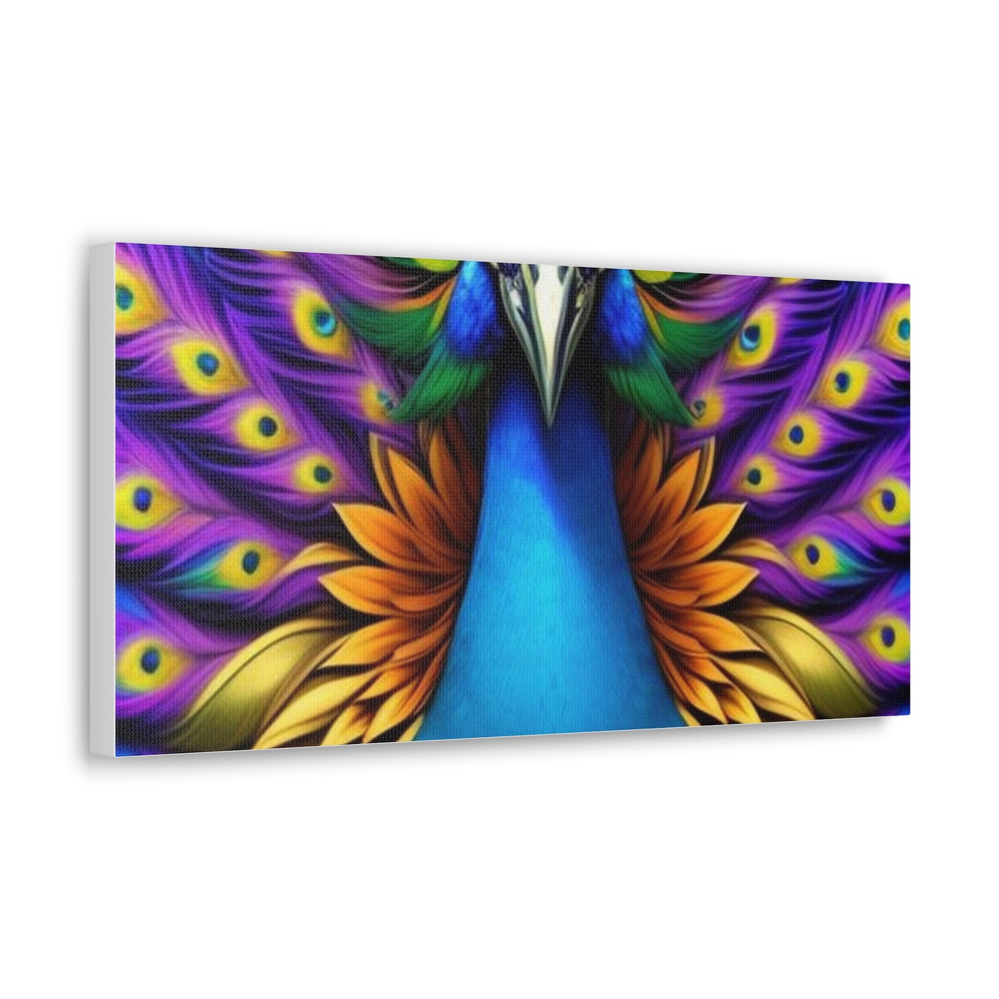 Canvas Print - Beautiful Peacock Wall Art Decor