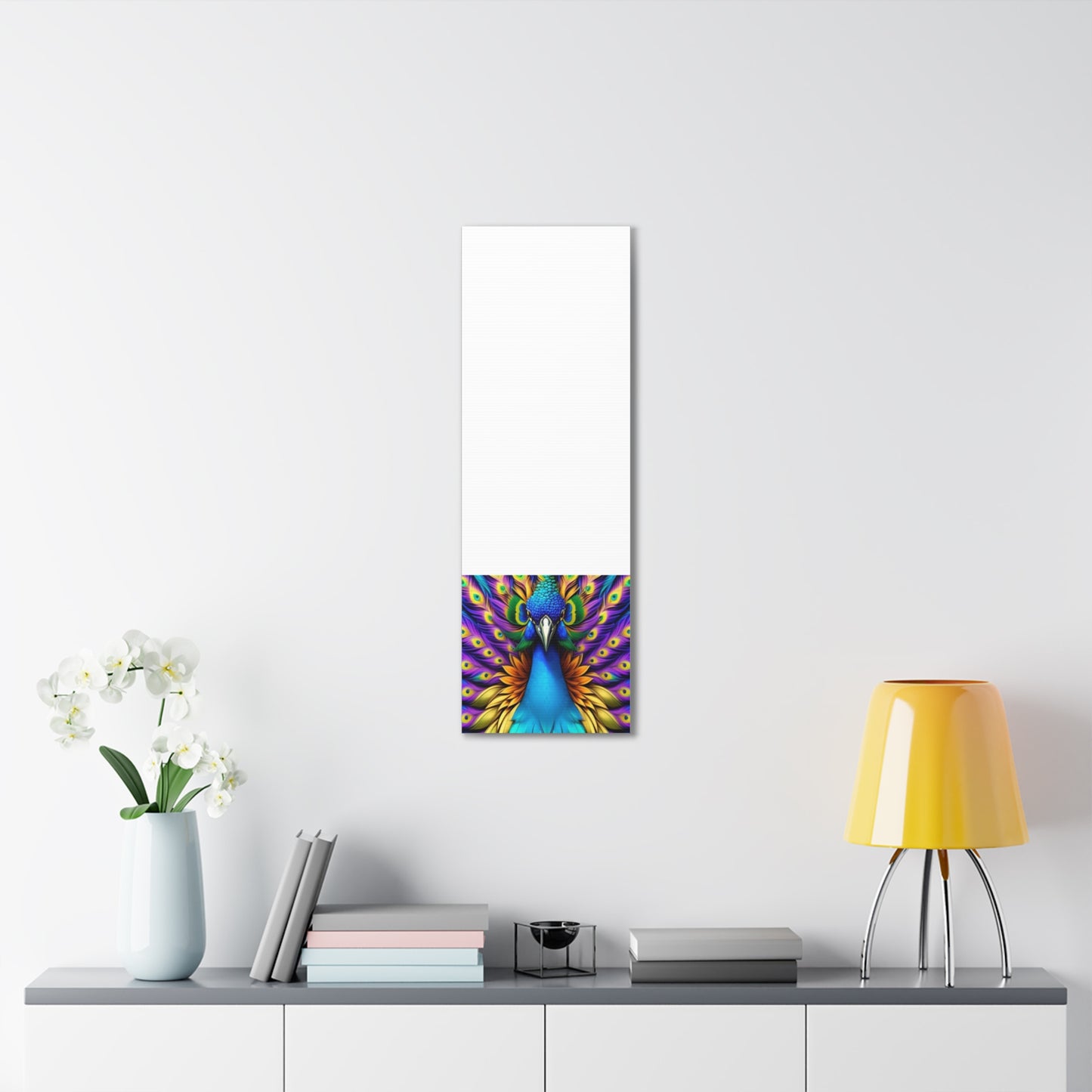 Canvas Print - Beautiful Peacock Wall Art Decor