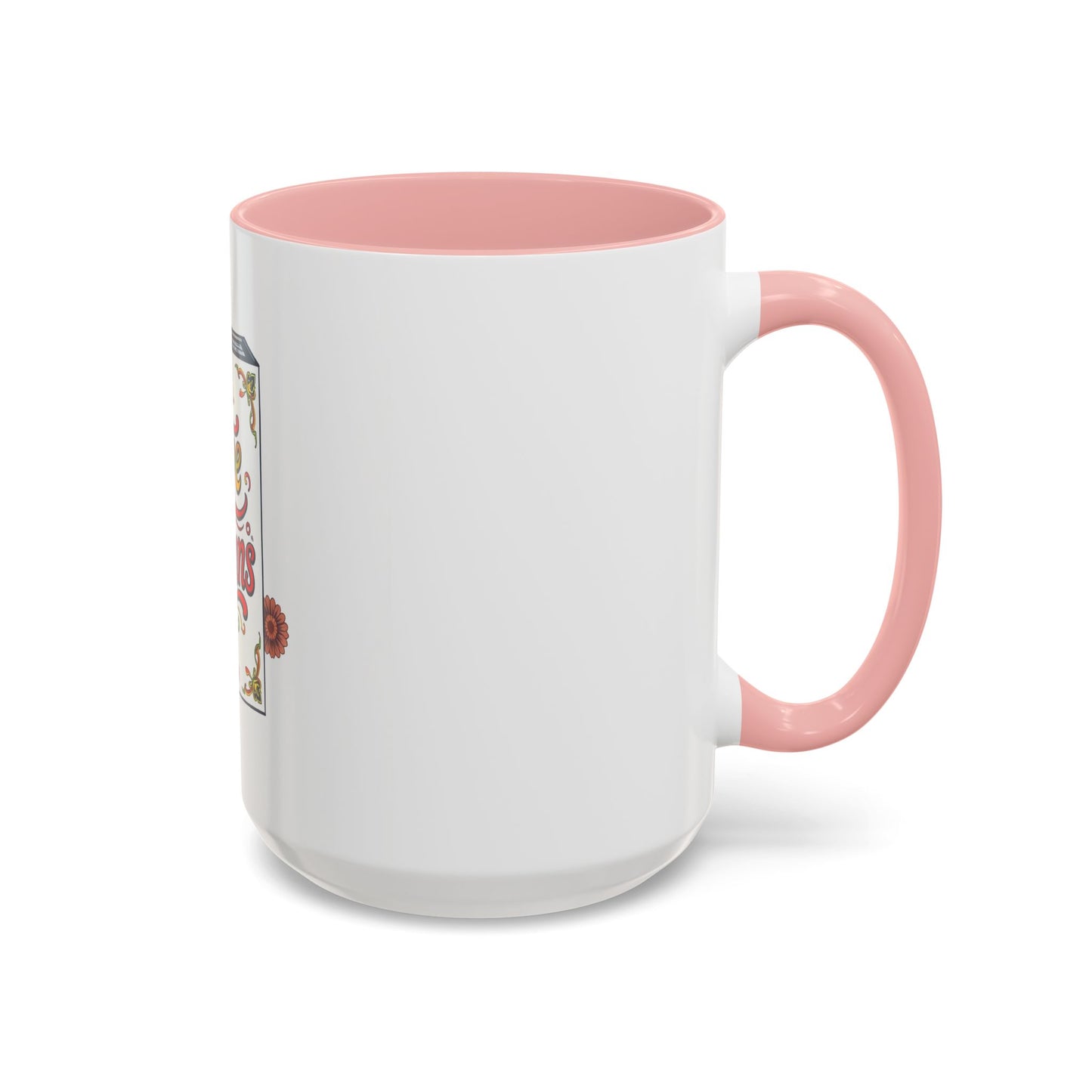 Give a Damn Accent Coffee Mug - Unique Gift for Friends, Fun Office Decor, Motivational Java Cup, Bold Ceramic Mug