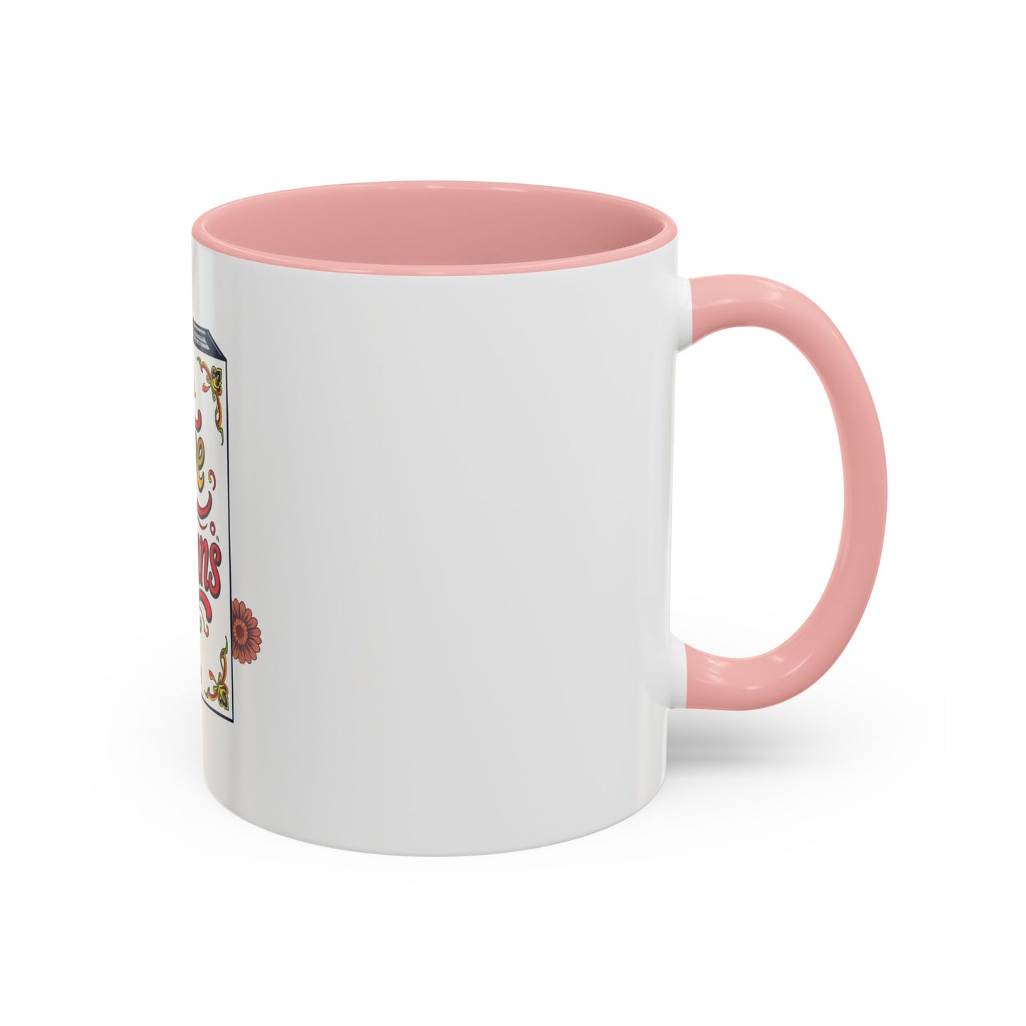 Give a Damn Accent Coffee Mug - Unique Gift for Friends, Fun Office Decor, Motivational Java Cup, Bold Ceramic Mug