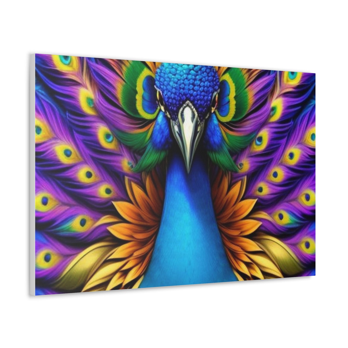 Canvas Print - Beautiful Peacock Wall Art Decor