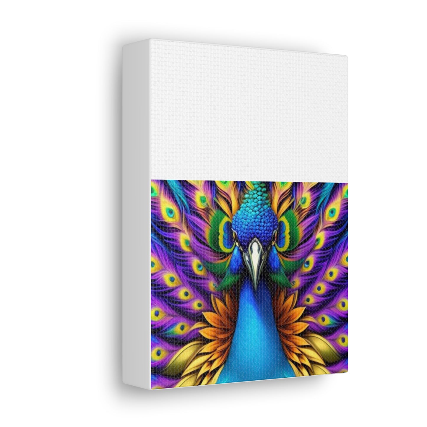 Canvas Print - Beautiful Peacock Wall Art Decor